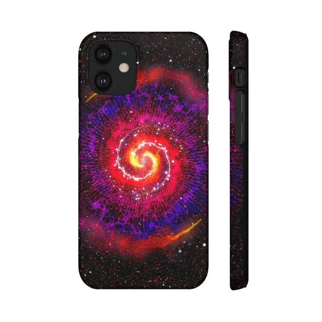 Inferno Vortex Slim Phone Case - Who R We Collective