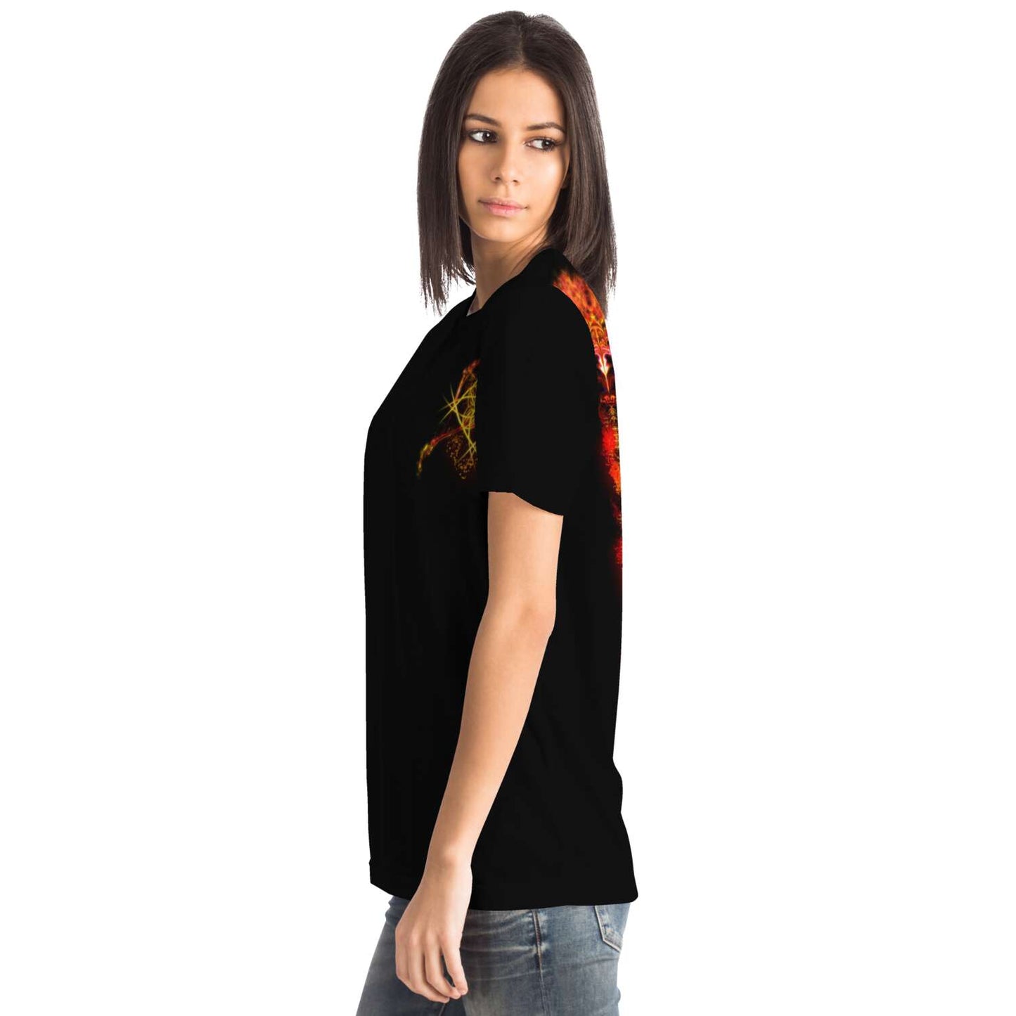 Taiga-Zoku (Prototype Line) "Amber Icon Rising" Shirt - Who R We Collective