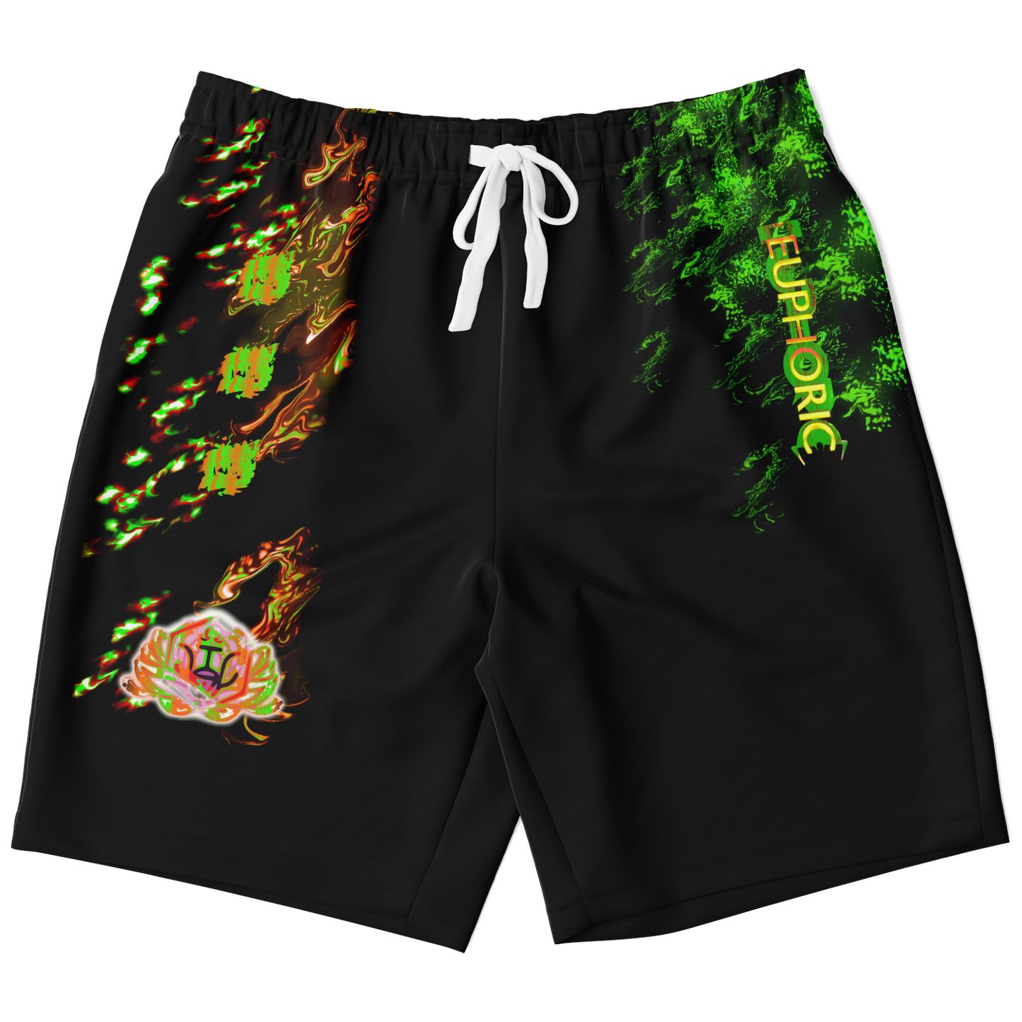 Euphoric ~ Platinum Pineapple Lifestyle Shorts - Who R We Collective