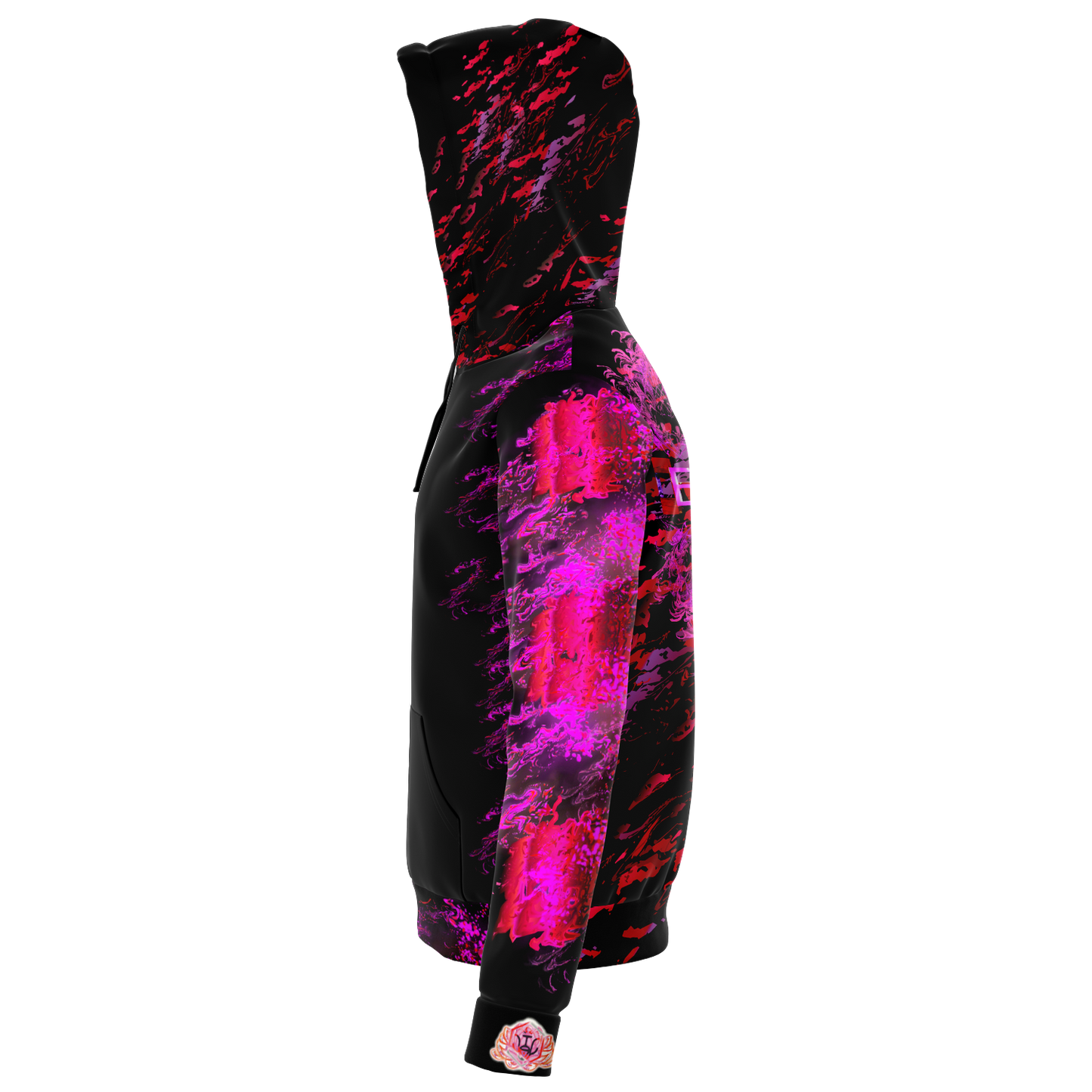 Euphoric ~ Strawberry Zip-Up Hoodie (Prototype) - Who R We Collective