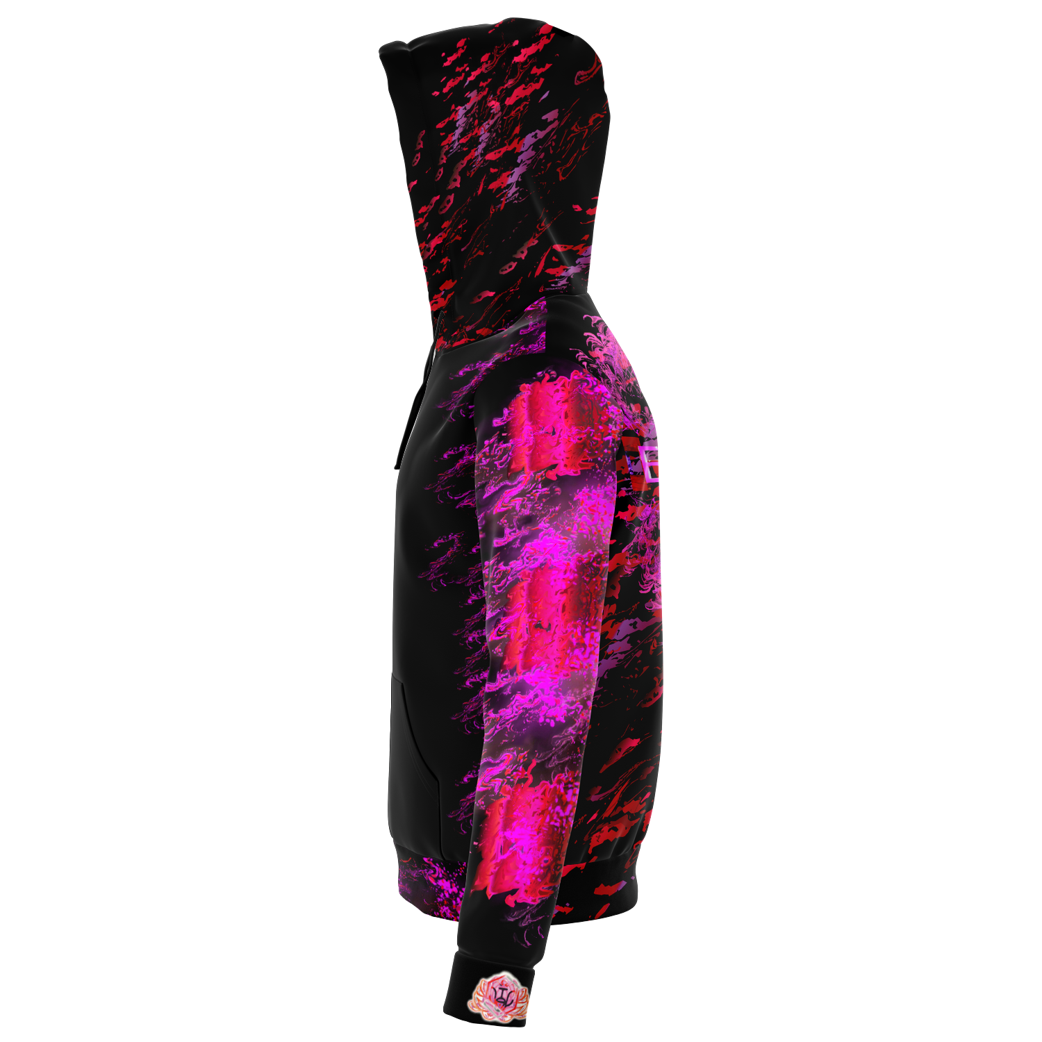 Euphoric ~ Strawberry Zip-Up Hoodie (Prototype) - Who R We Collective