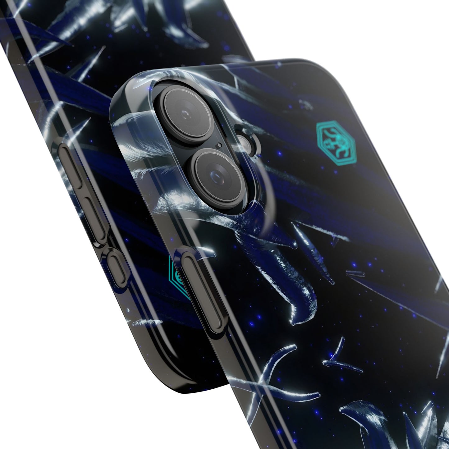 shadow totem [cosmic helix] iPhone case