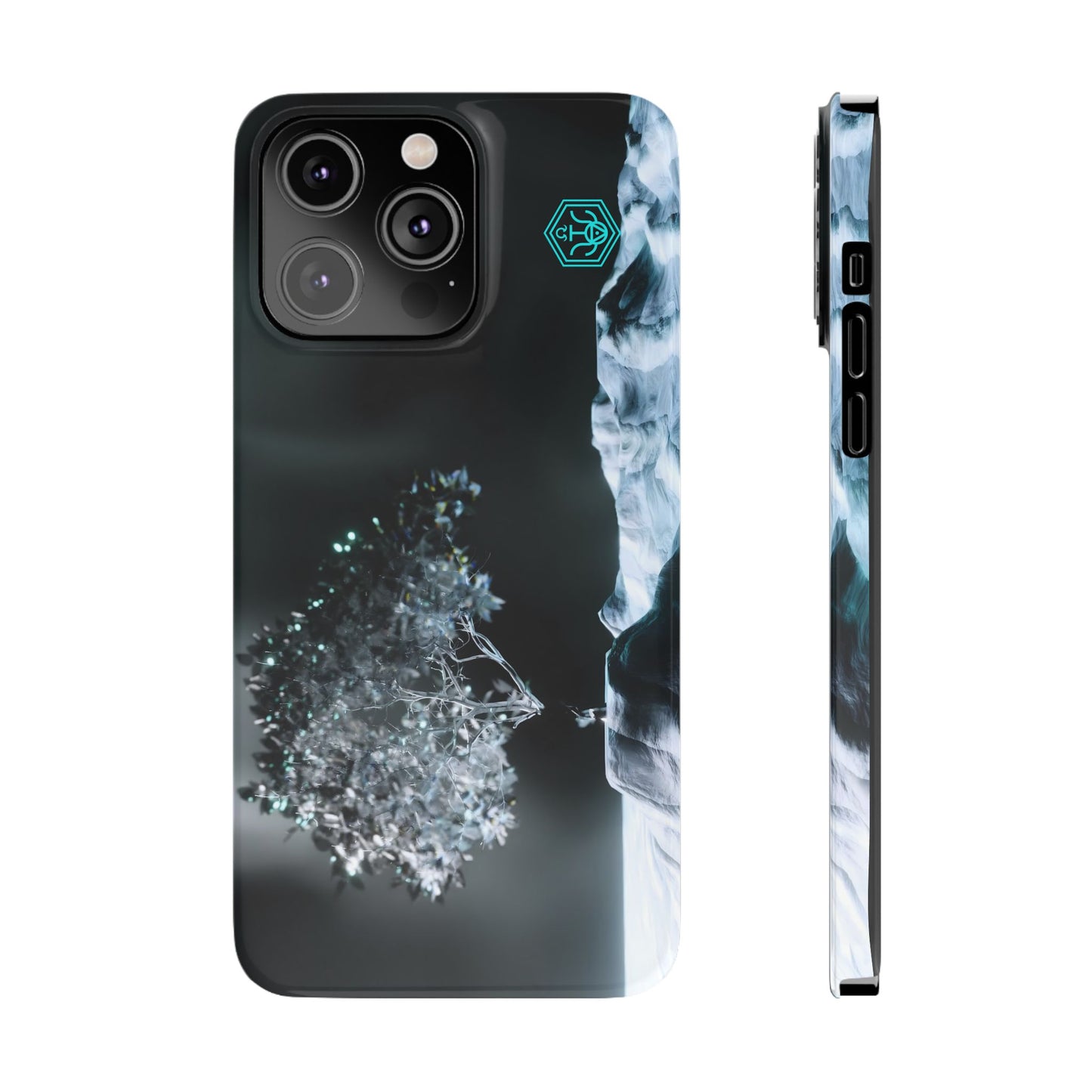 leaves of glass [stoic vortex] iPhone case ii
