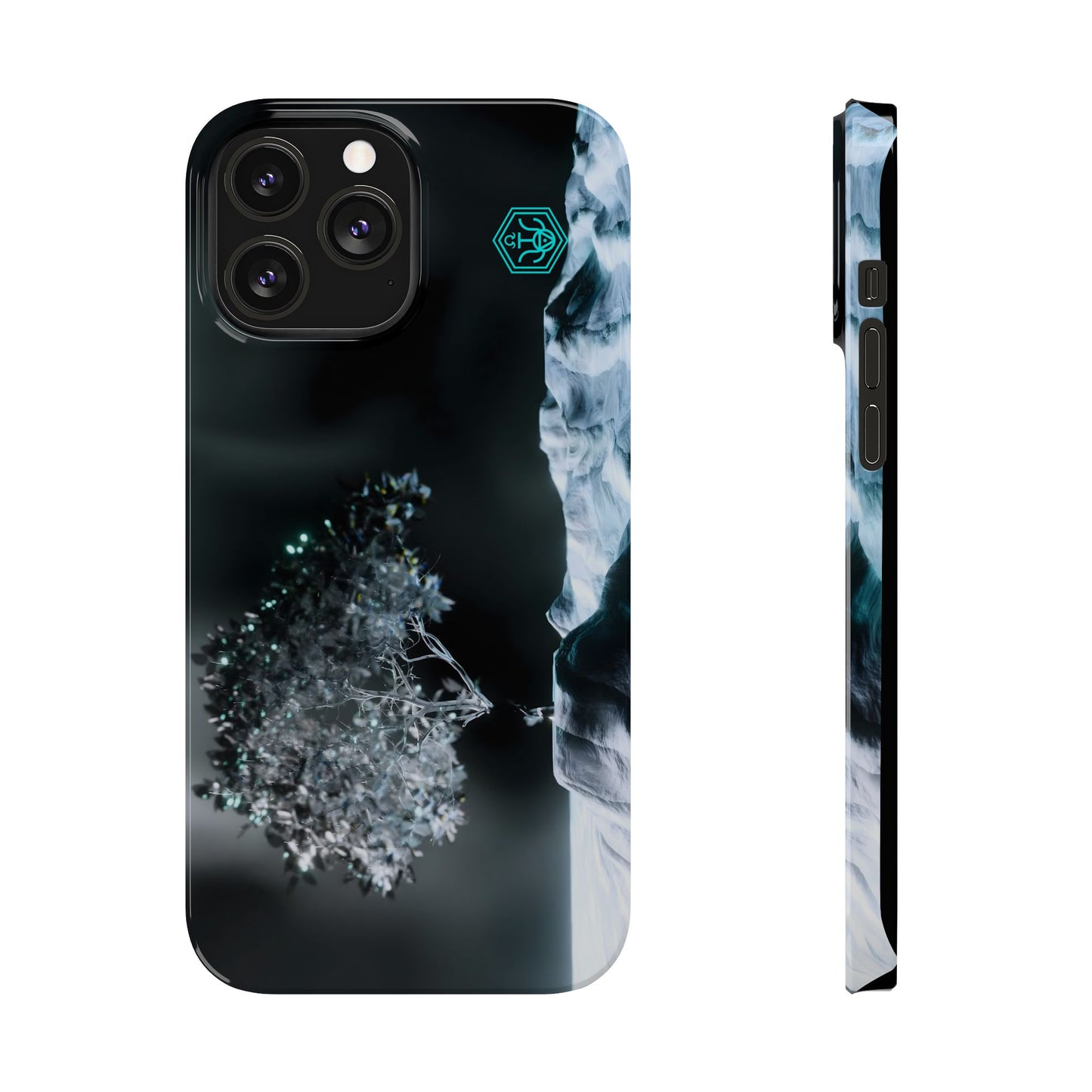 leaves of glass [stoic vortex] iPhone case ii