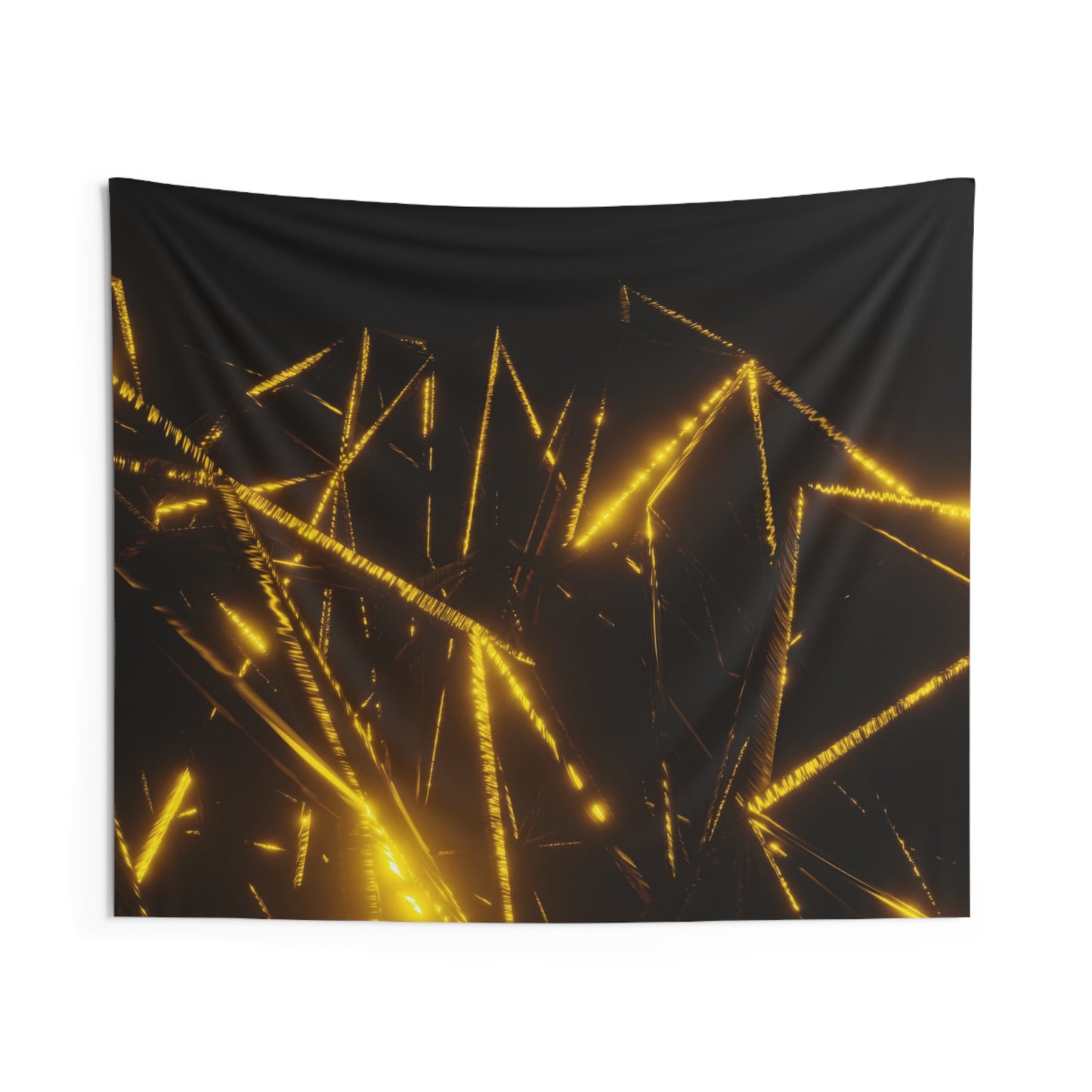 gold mountain frame [perspective melt] art tapestry