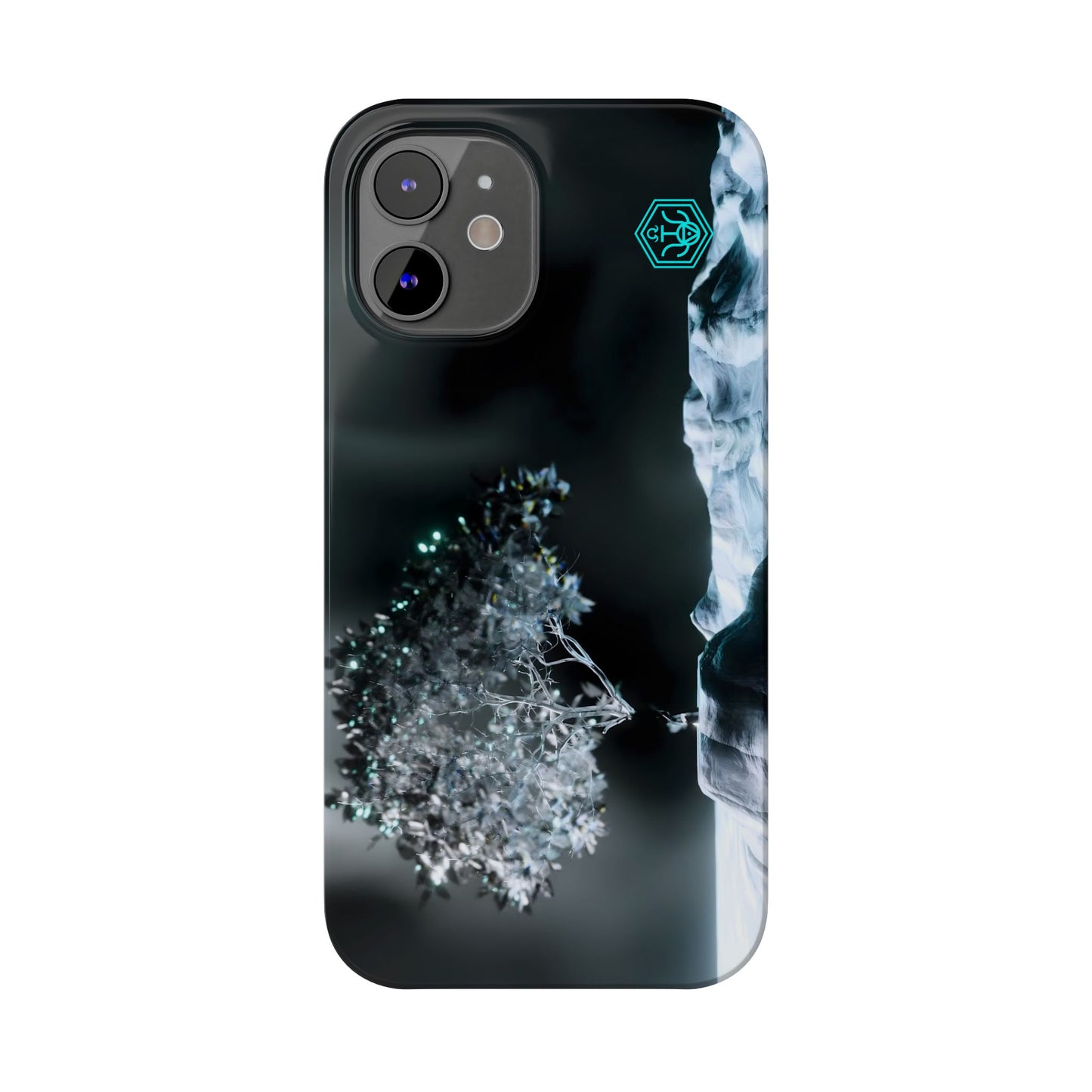 leaves of glass [stoic vortex] iPhone case ii