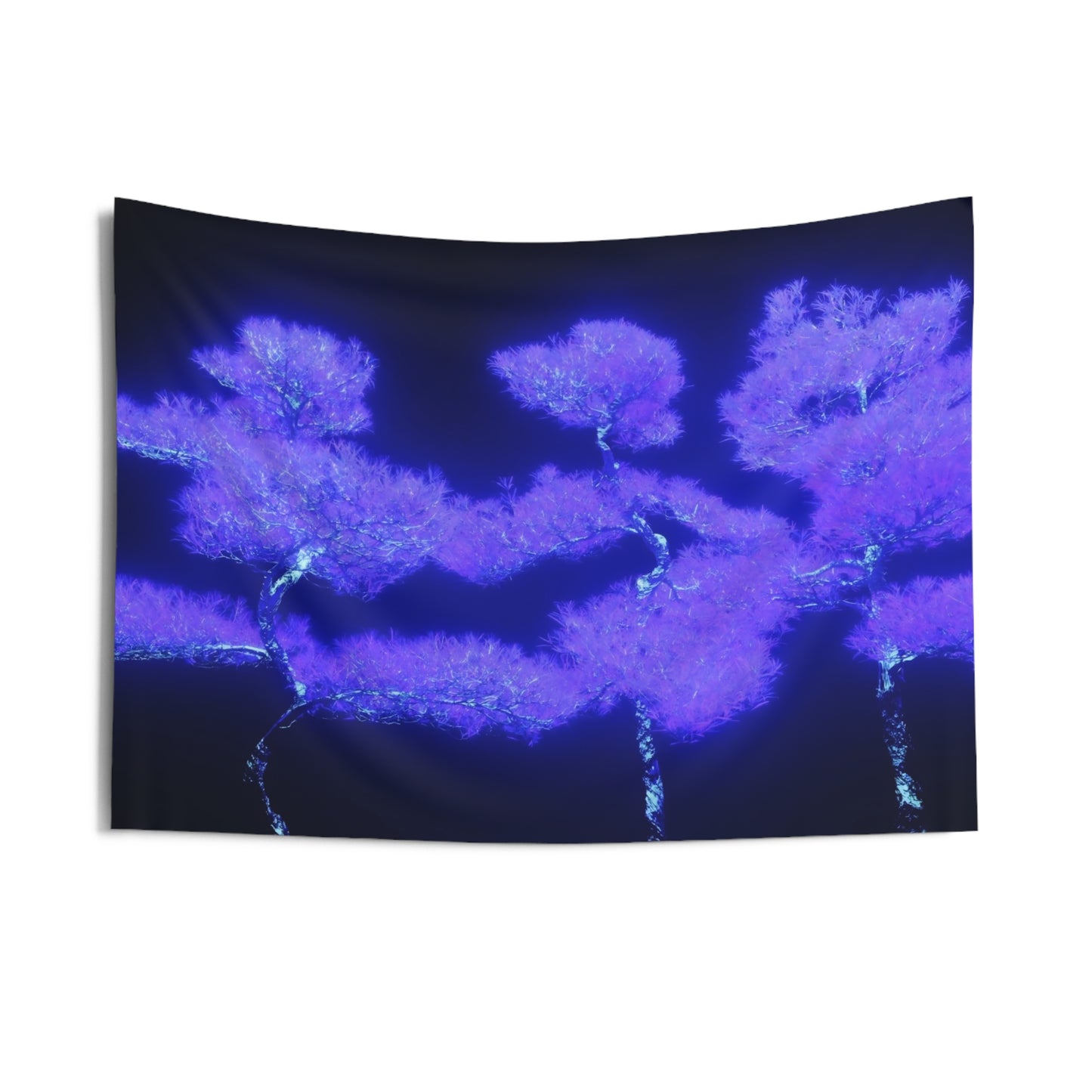 synthetic nature [metallic UV test lab] art tapestry ii