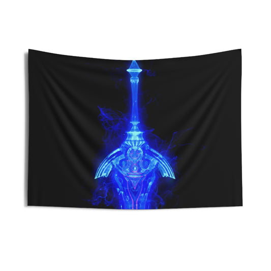 particle soulblade: aura vortex [glass mastercraft] art tapestry