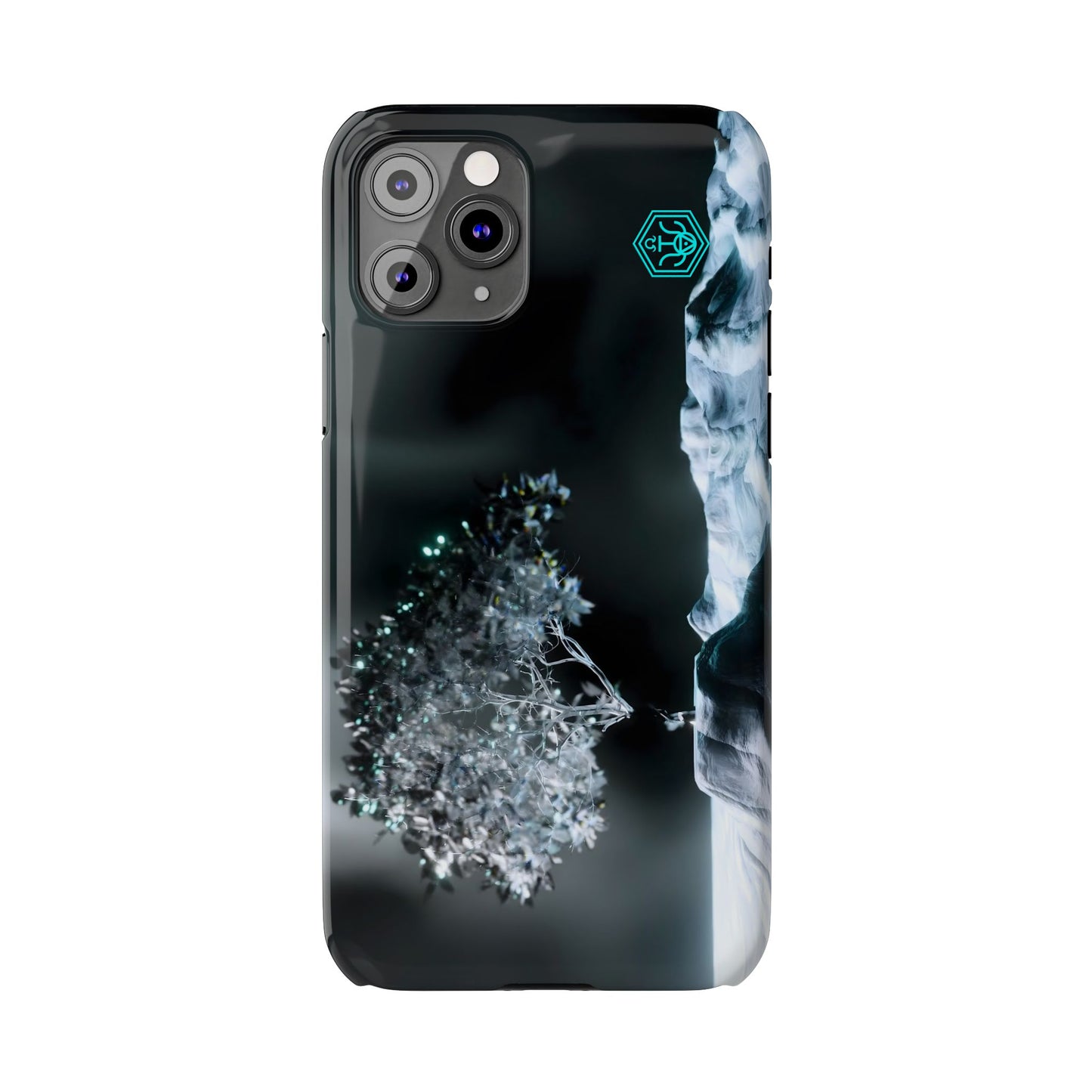 leaves of glass [stoic vortex] iPhone case ii