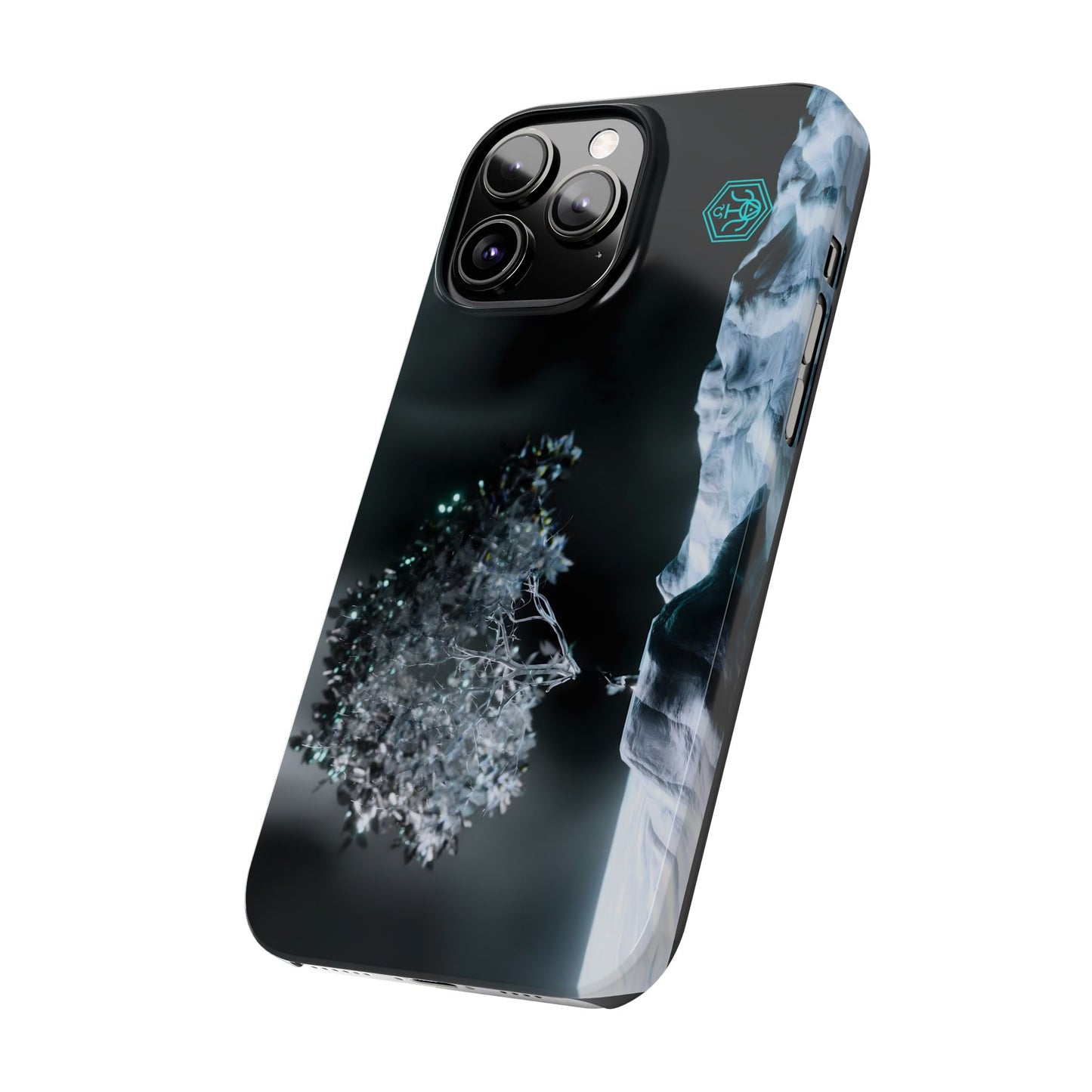 leaves of glass [stoic vortex] iPhone case ii