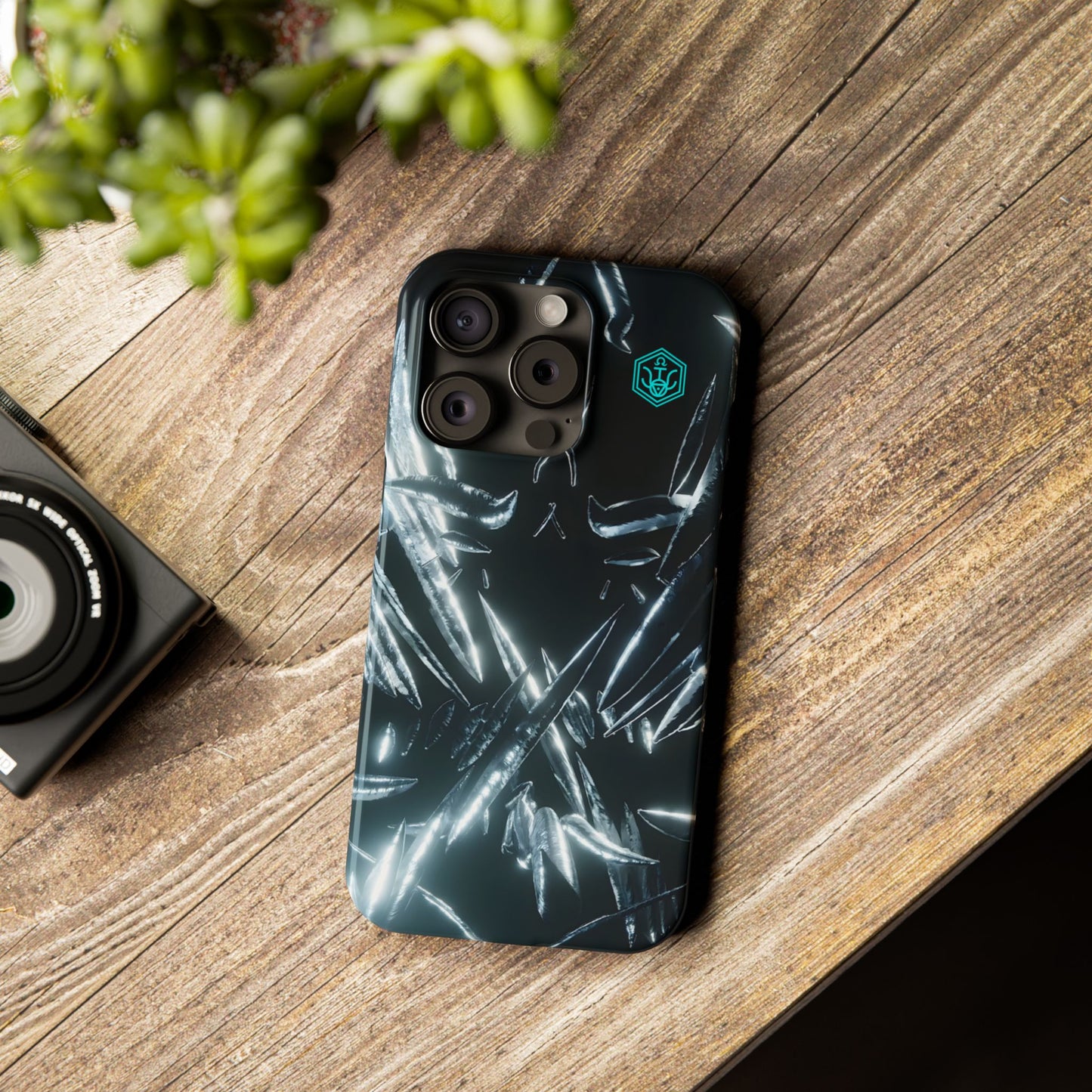 shadow totem [dark shimmer] iPhone case ii