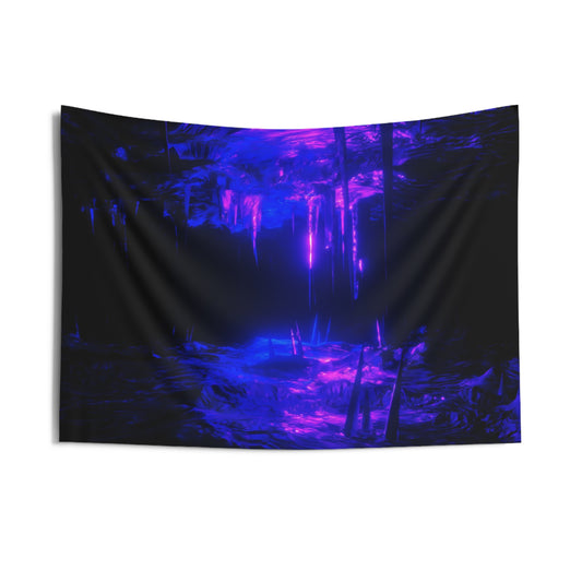 shadowrealm cavern [ultraviolet traversal] art tapestry