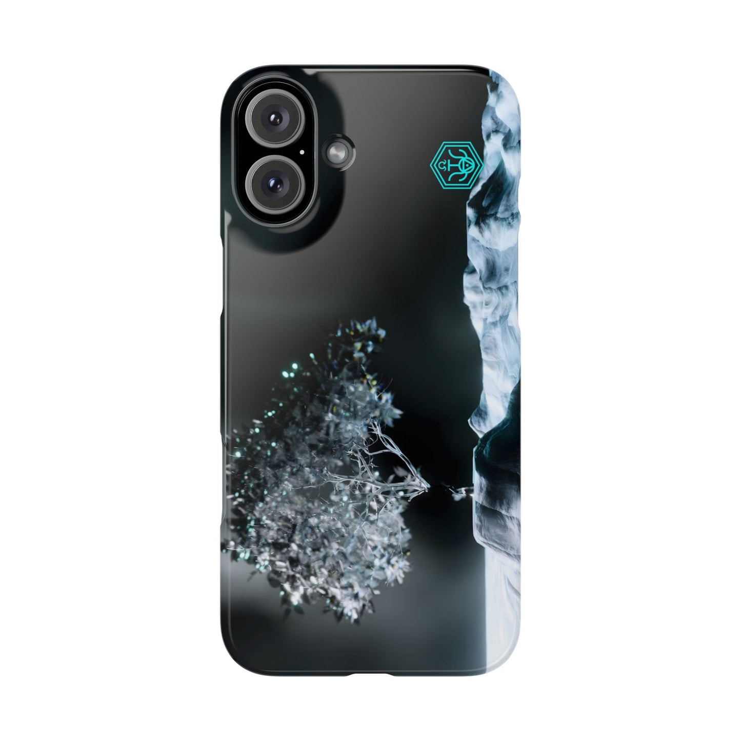 leaves of glass [stoic vortex] iPhone case ii