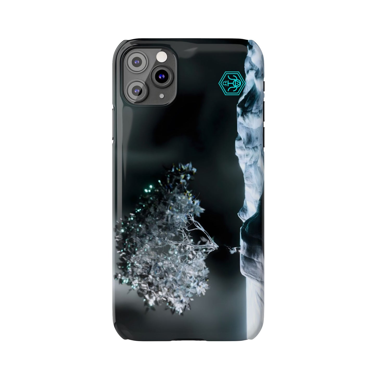 leaves of glass [stoic vortex] iPhone case ii