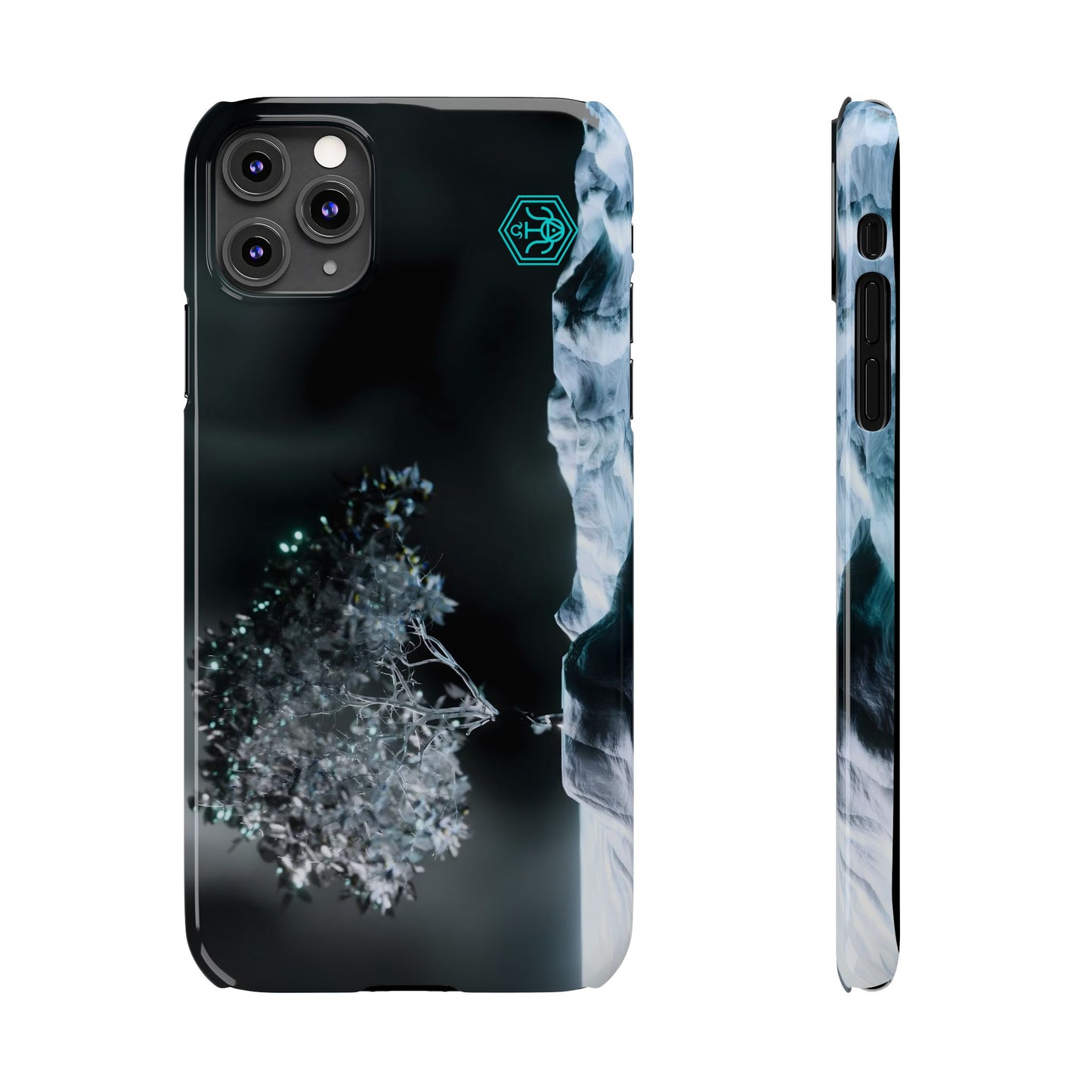 leaves of glass [stoic vortex] iPhone case ii