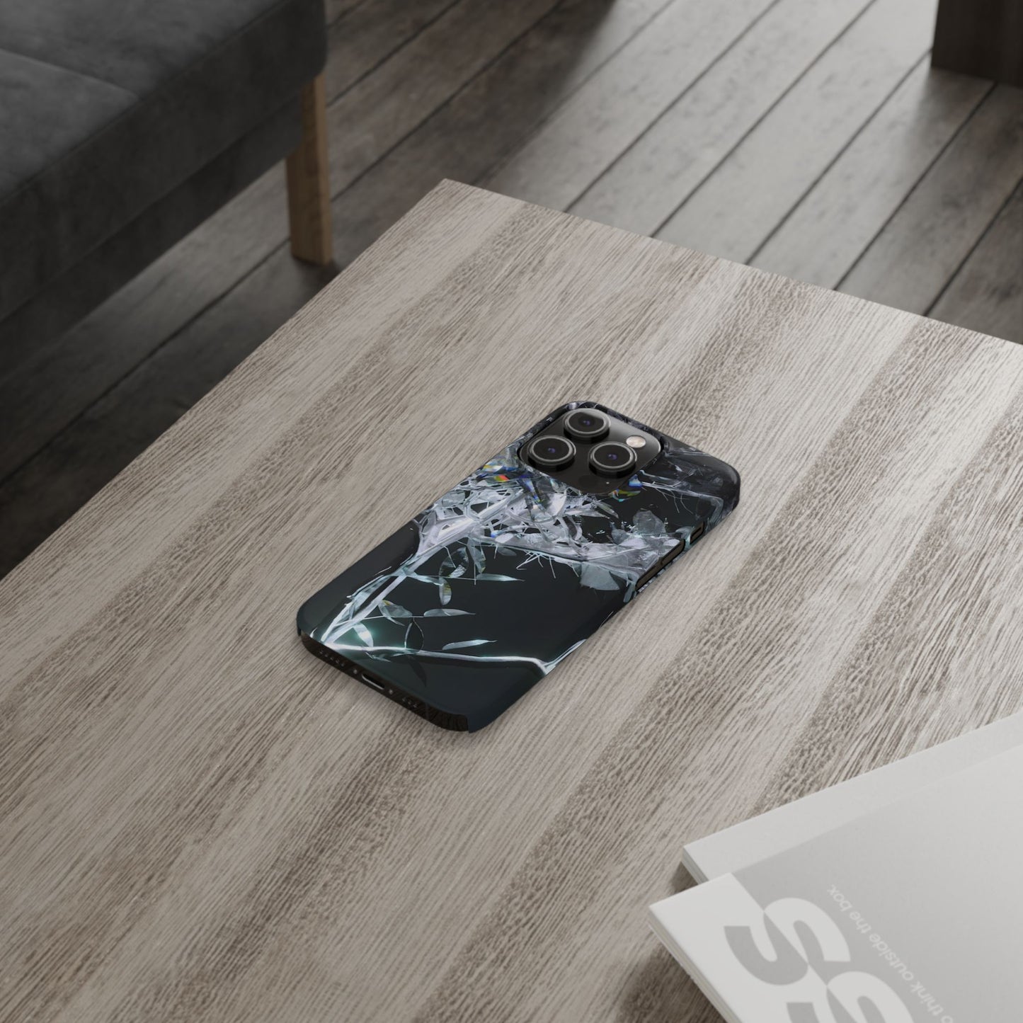 leaves of glass [midnight simulation] iPhone case i