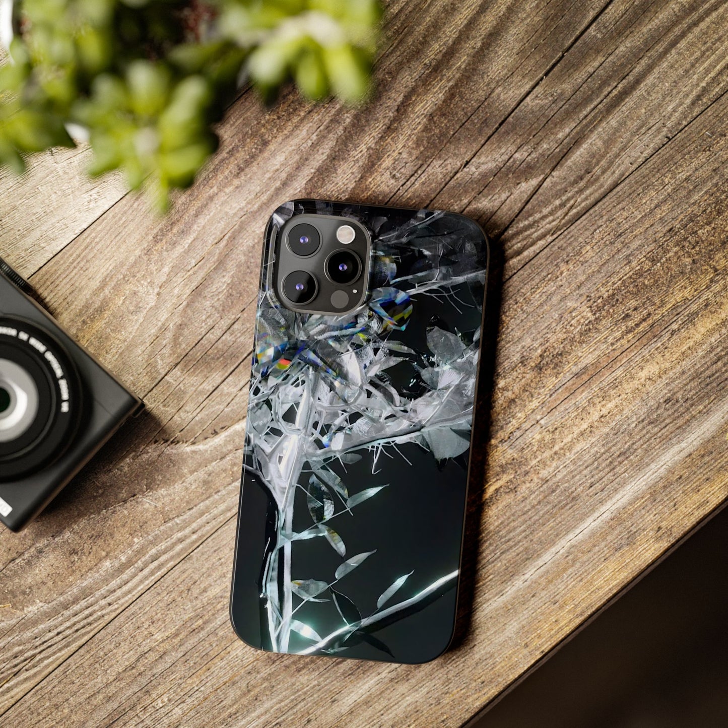 leaves of glass [midnight simulation] iPhone case i