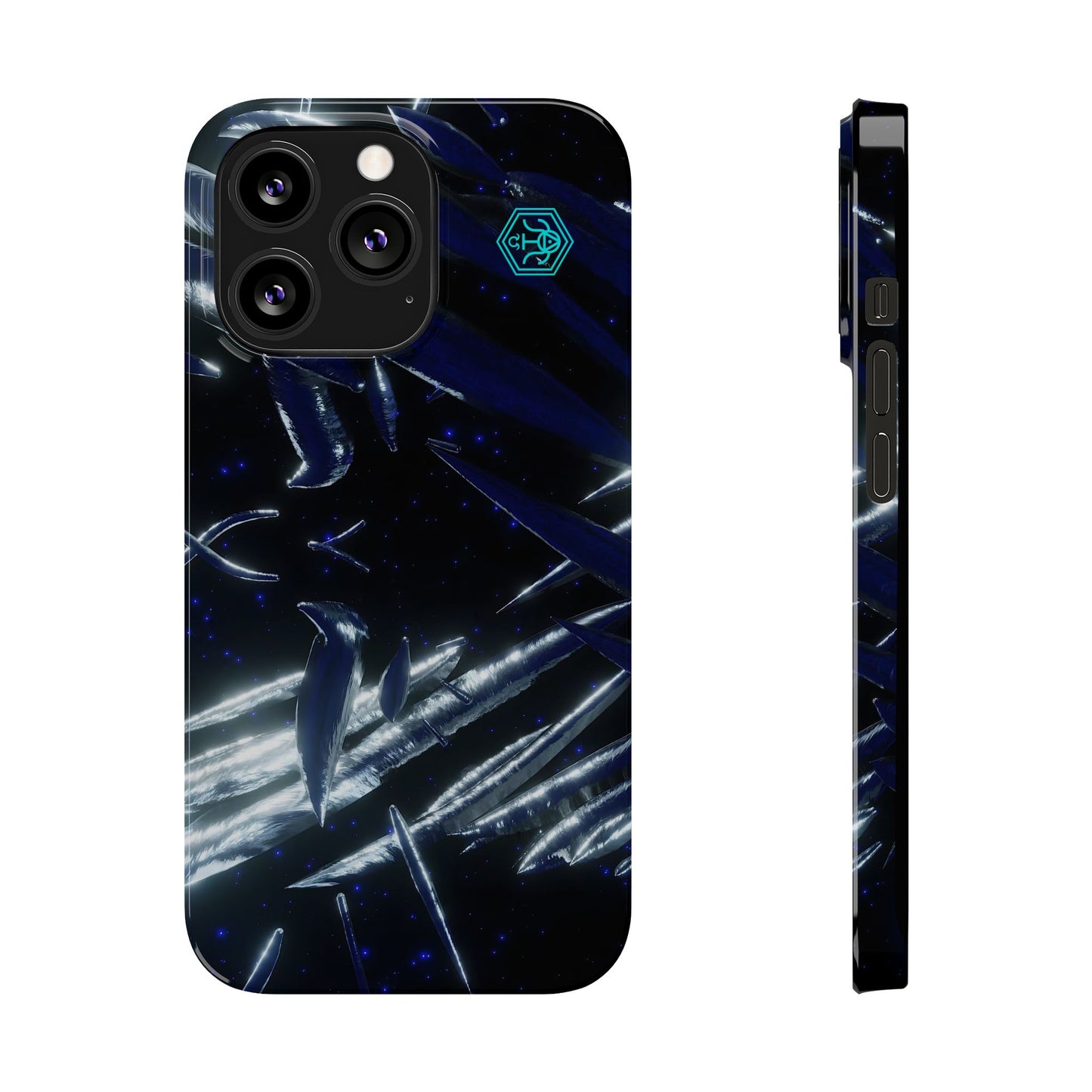 shadow totem [cosmic helix] iPhone case