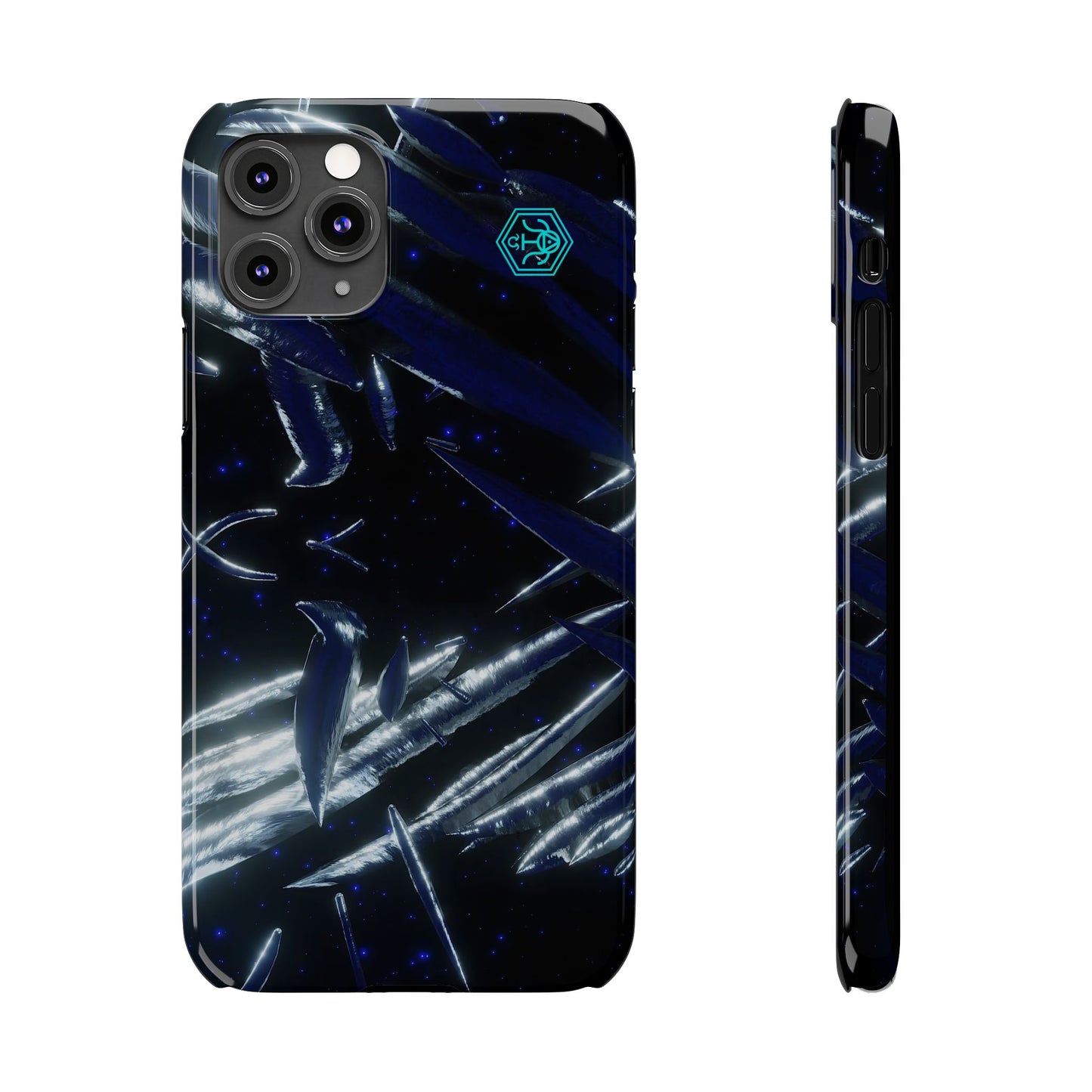 shadow totem [cosmic helix] iPhone case