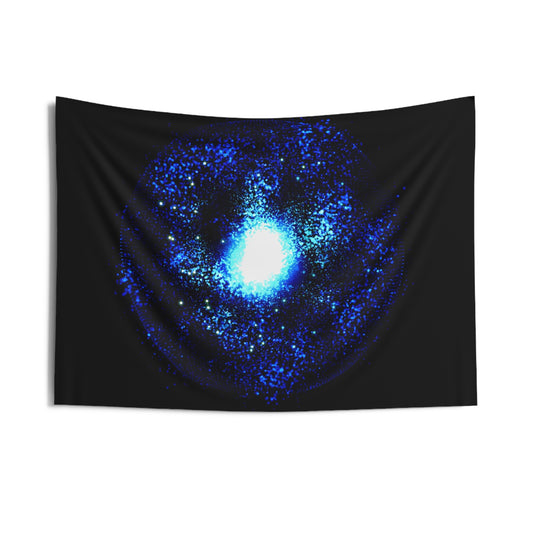 arcane sphere: ethereal hyper core [starscan orb] art tapestry