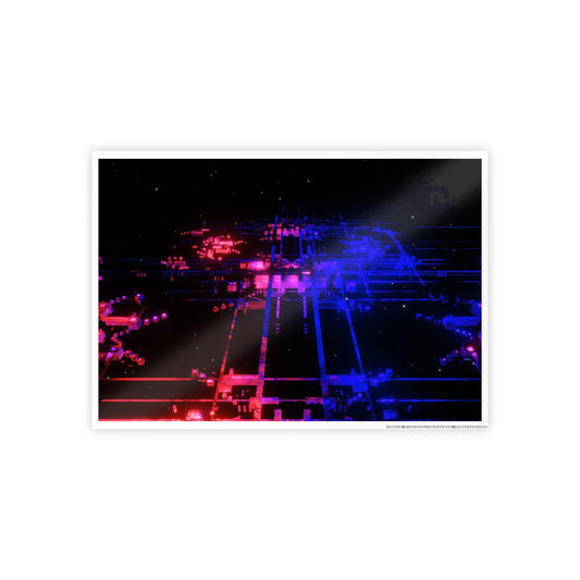 eternal frame [tribal flyover] art print ii