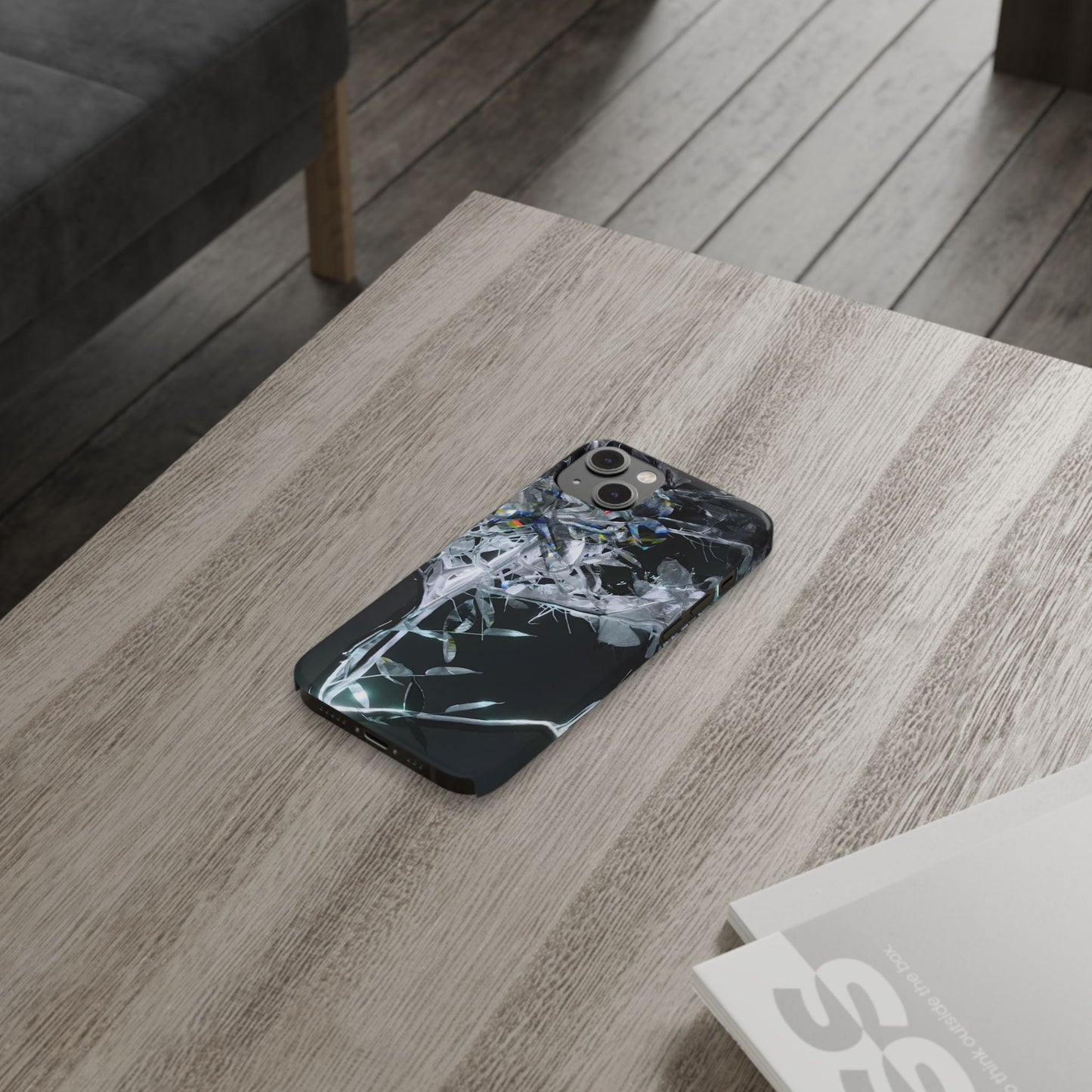 leaves of glass [midnight simulation] iPhone case i