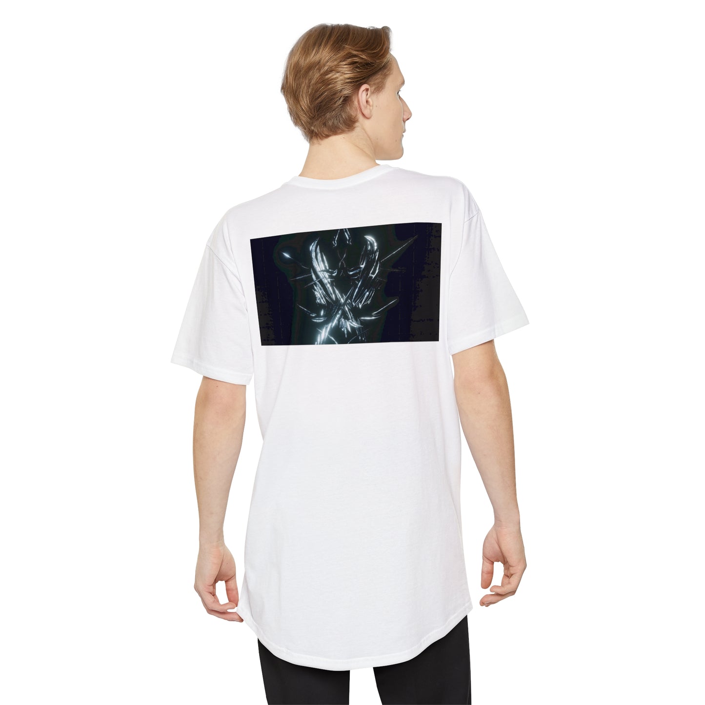 shadow totem [dark shimmer] longline tee ii