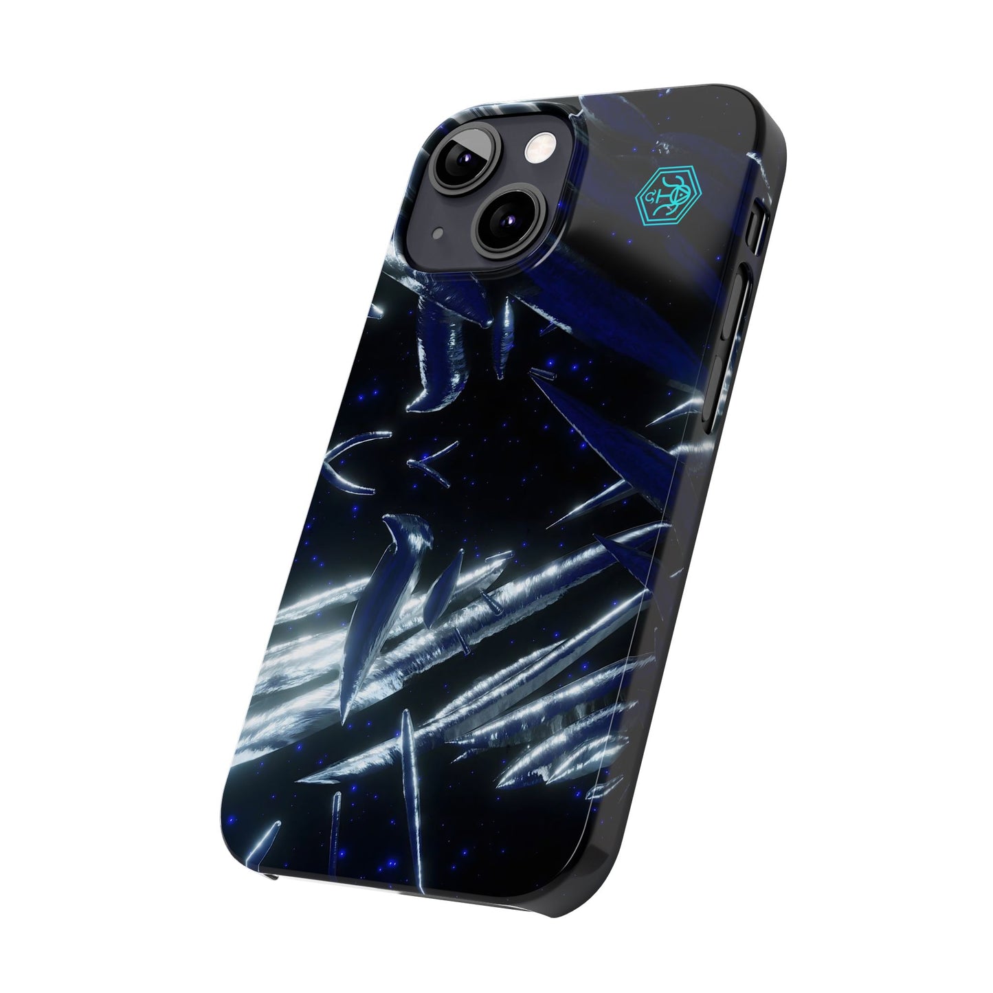 shadow totem [cosmic helix] iPhone case