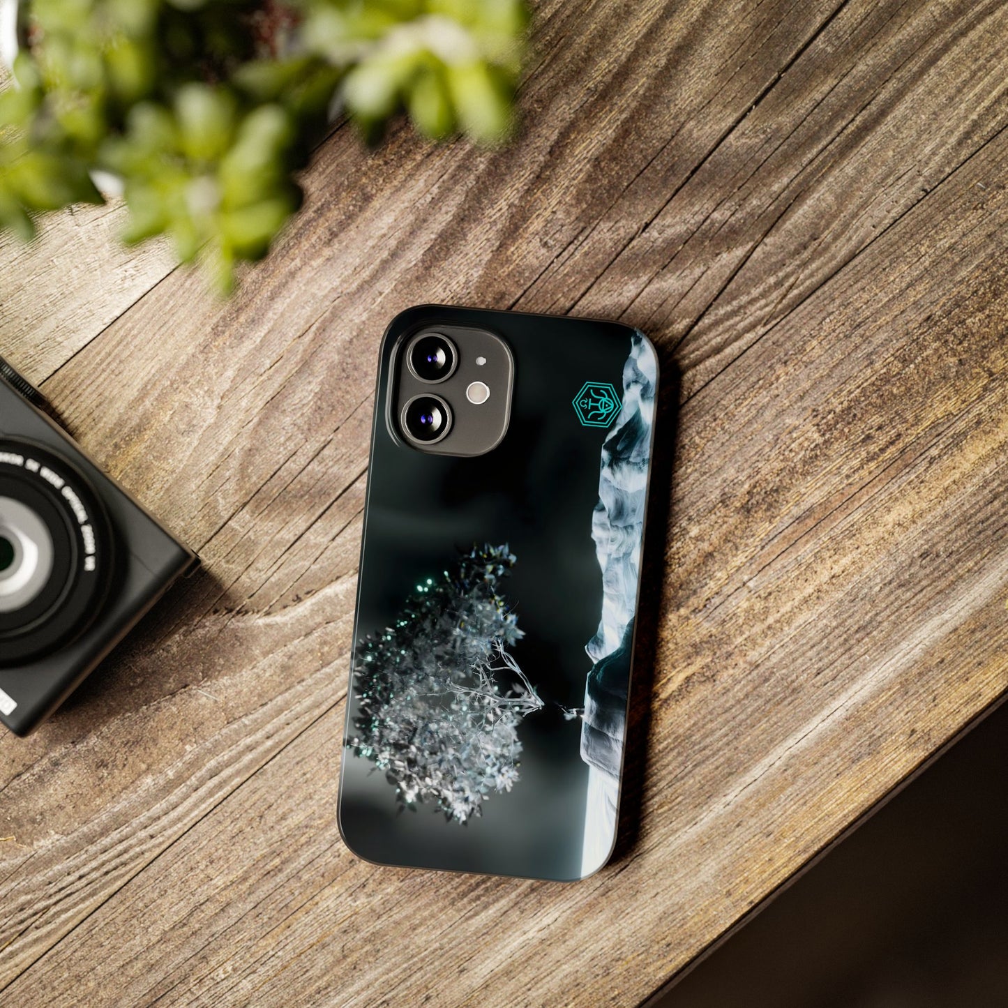 leaves of glass [stoic vortex] iPhone case ii