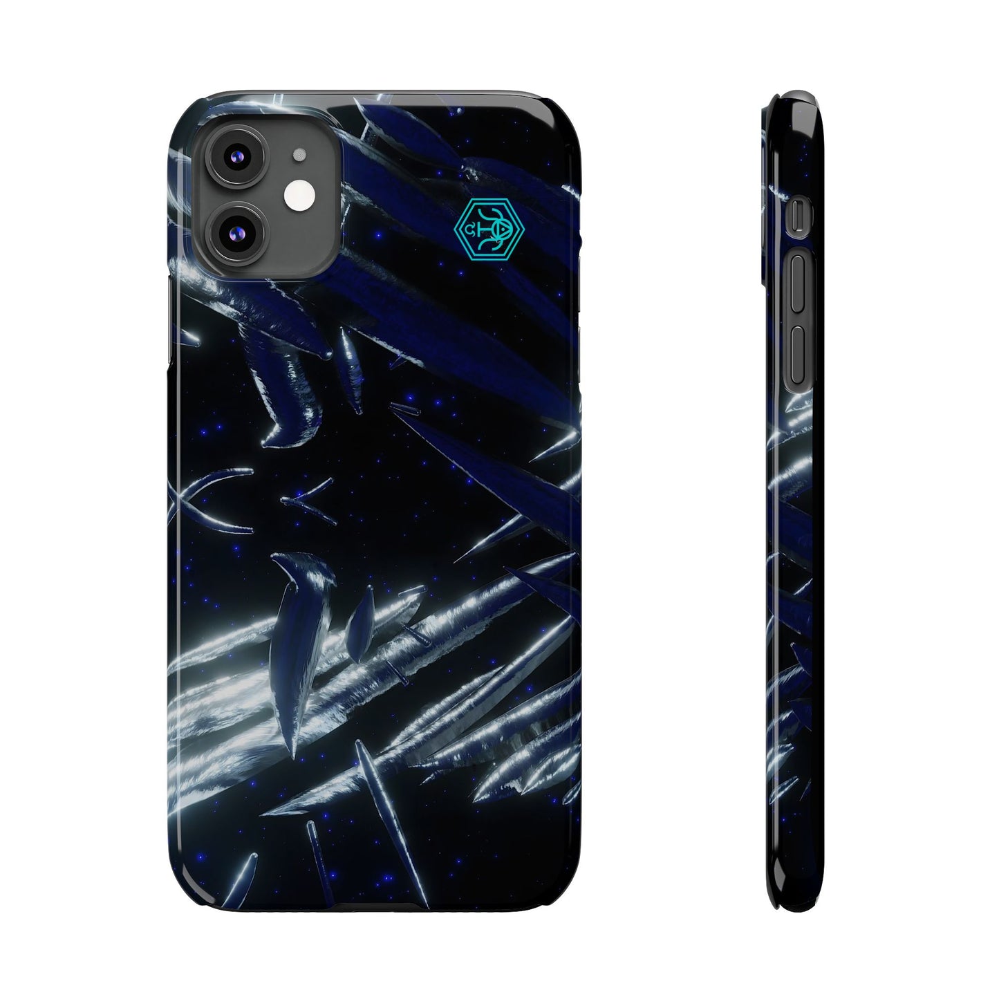 shadow totem [cosmic helix] iPhone case