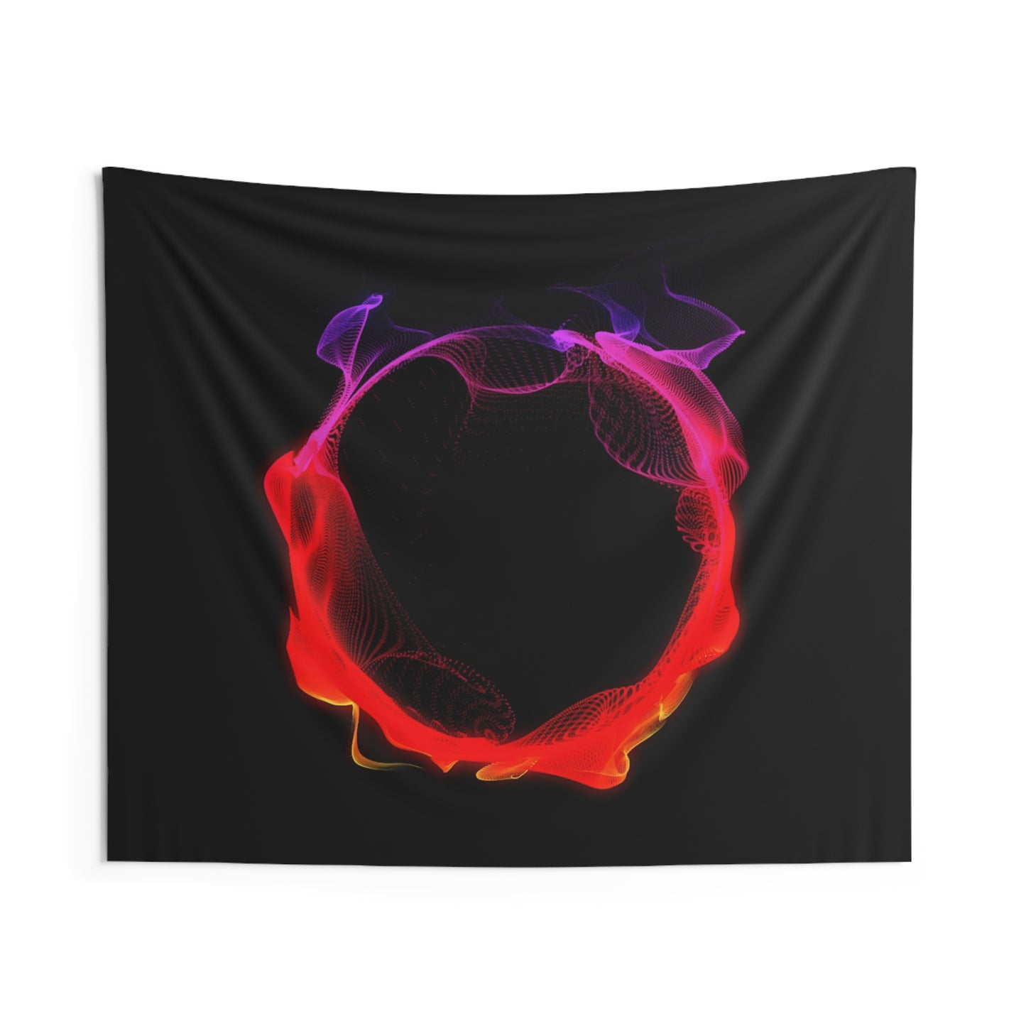 arcane induction: cataclysm [volcanic particle orb] art tapestry