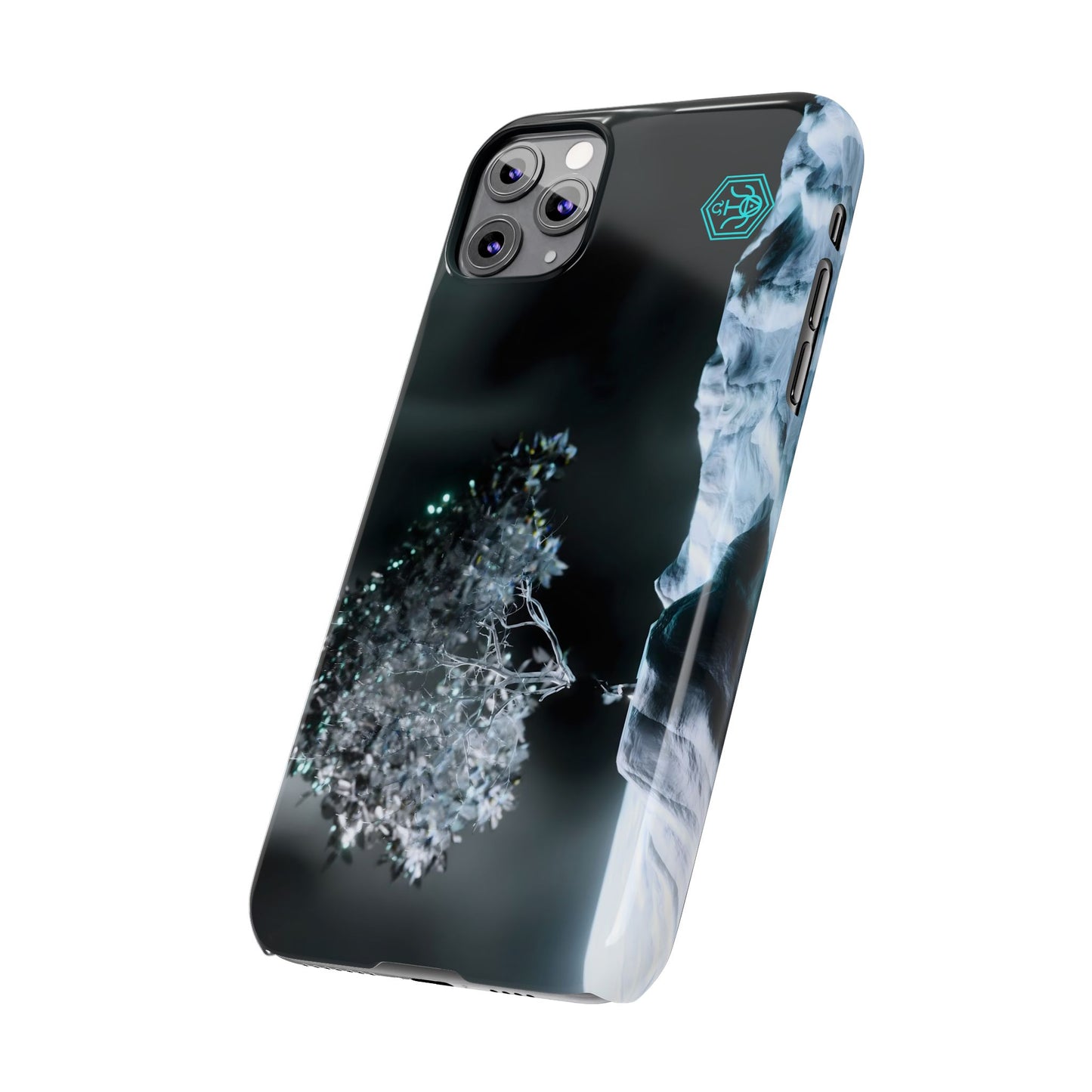 leaves of glass [stoic vortex] iPhone case ii