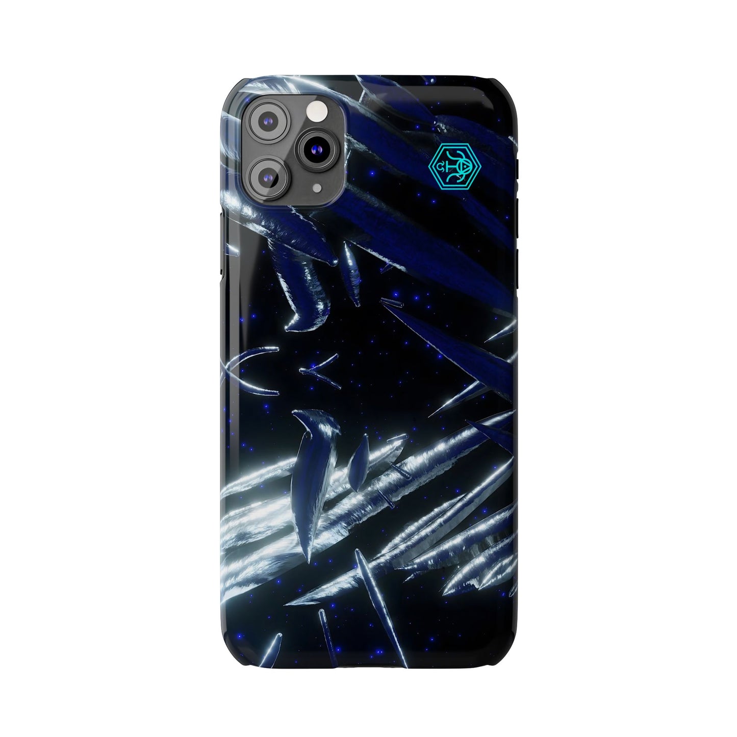 shadow totem [cosmic helix] iPhone case