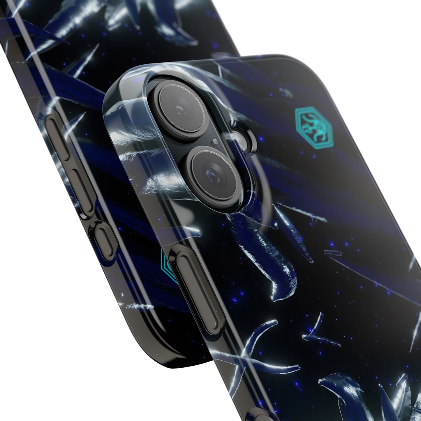 shadow totem [cosmic helix] iPhone case