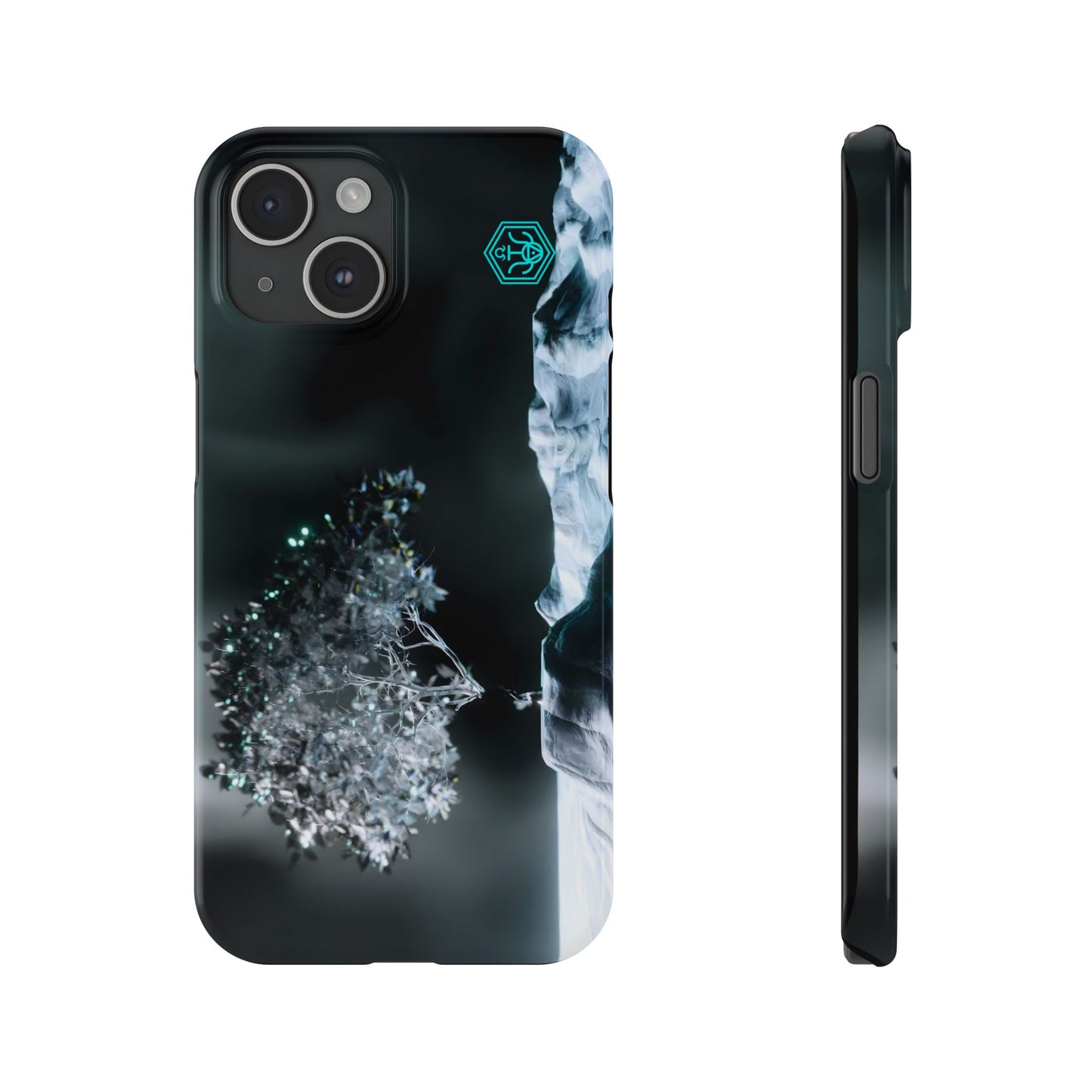 leaves of glass [stoic vortex] iPhone case ii