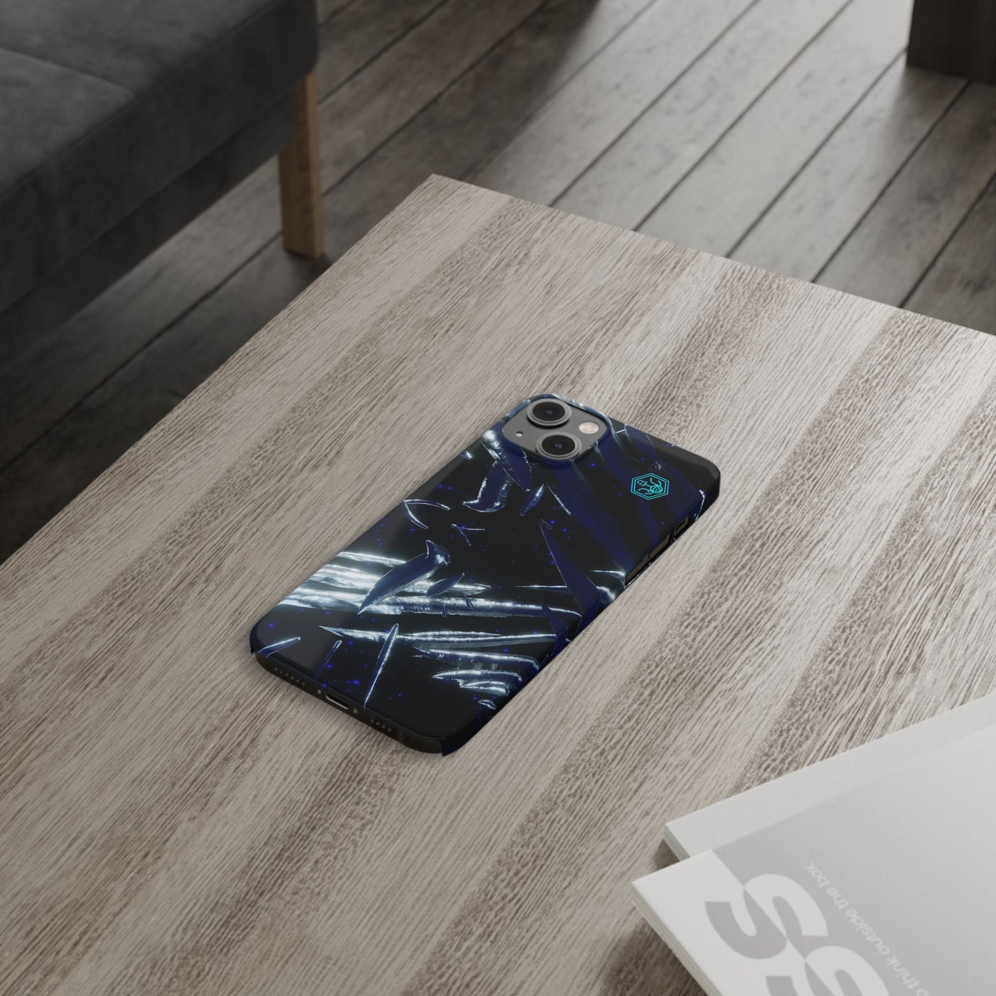 shadow totem [cosmic helix] iPhone case