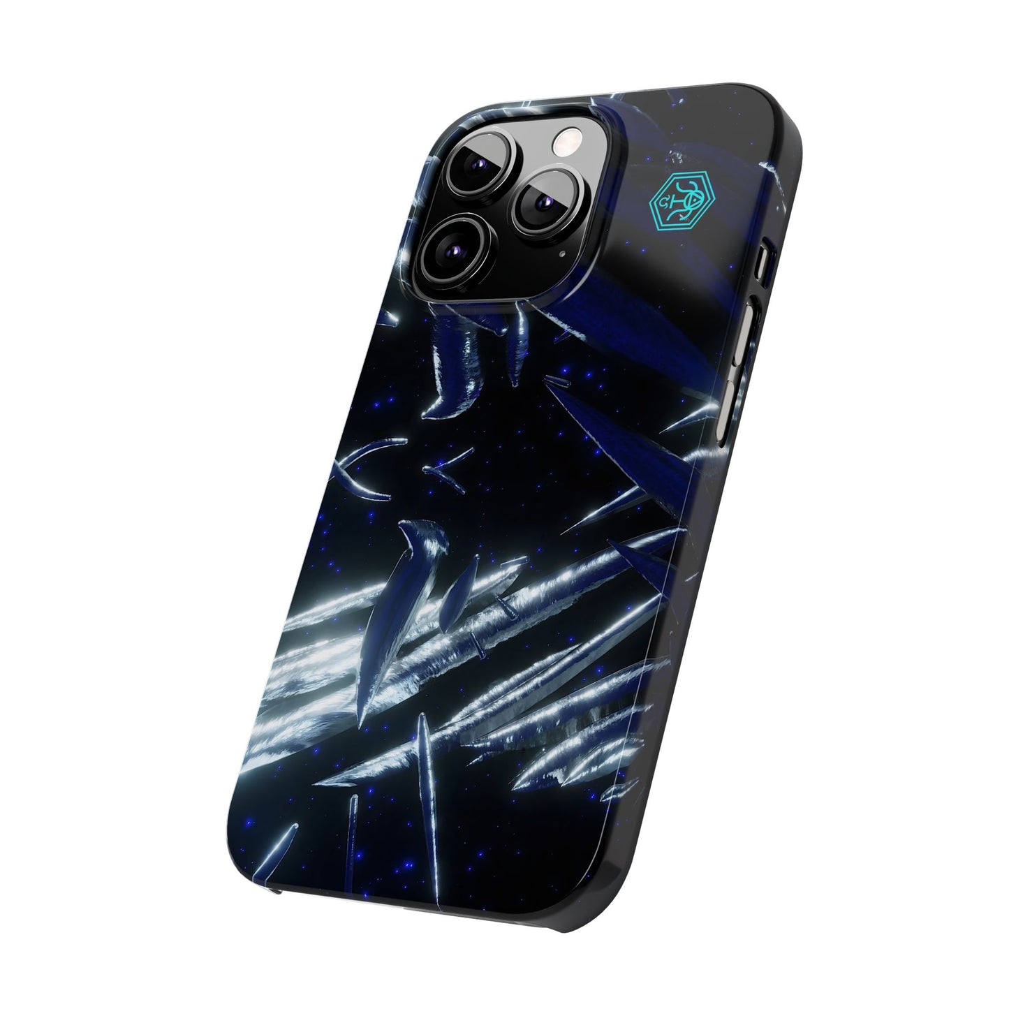 shadow totem [cosmic helix] iPhone case