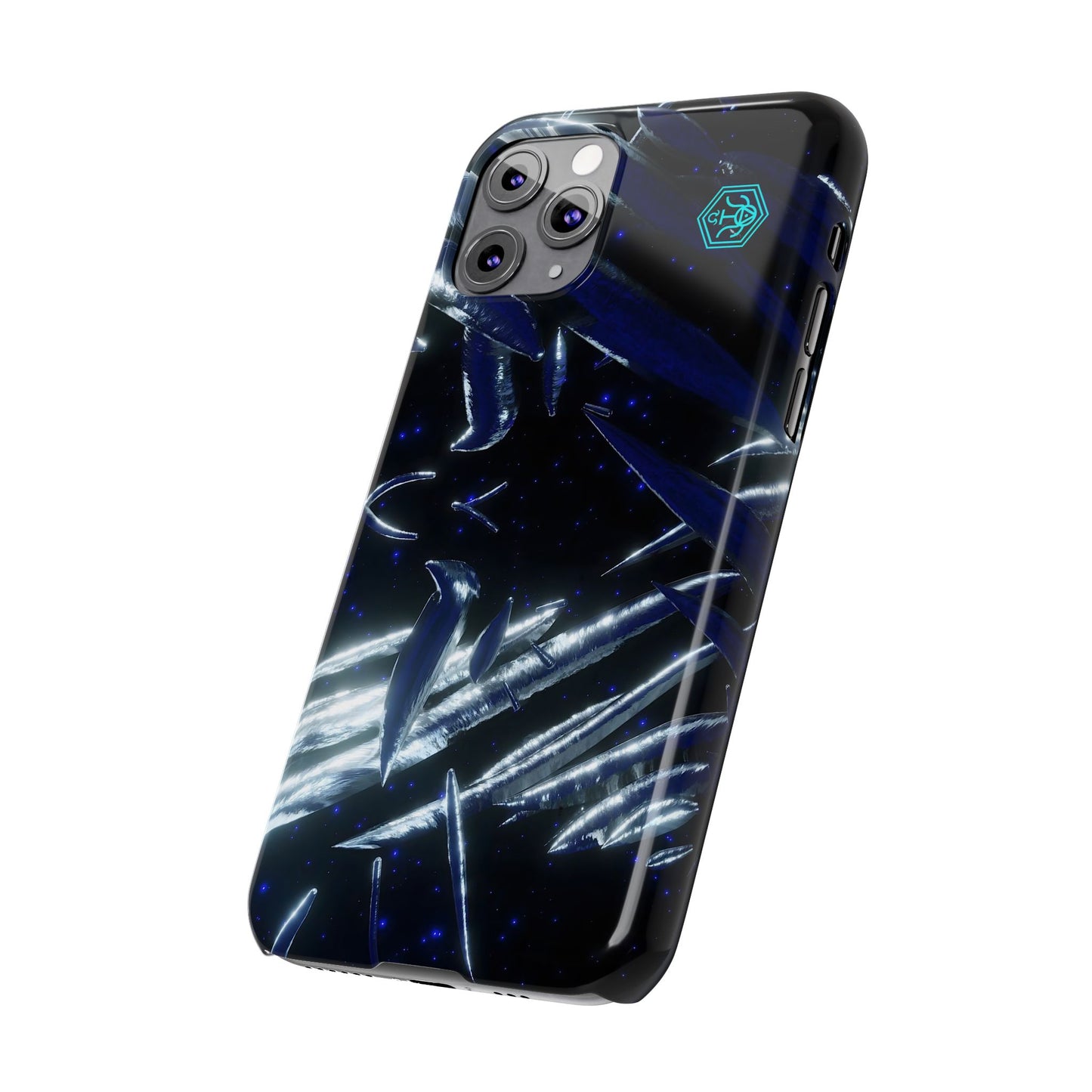 shadow totem [cosmic helix] iPhone case