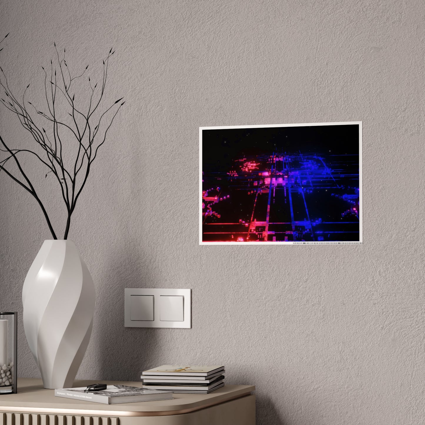 eternal frame [tribal flyover] art print ii