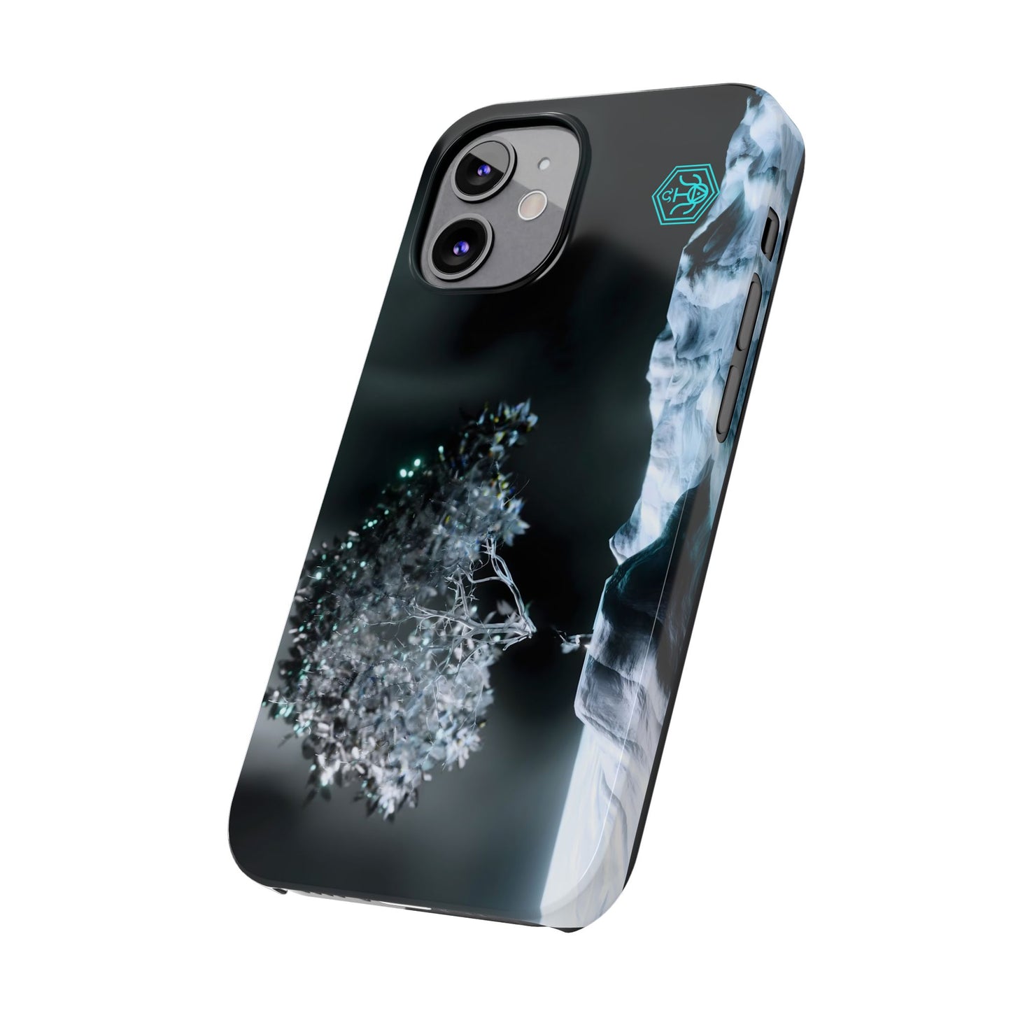 leaves of glass [stoic vortex] iPhone case ii