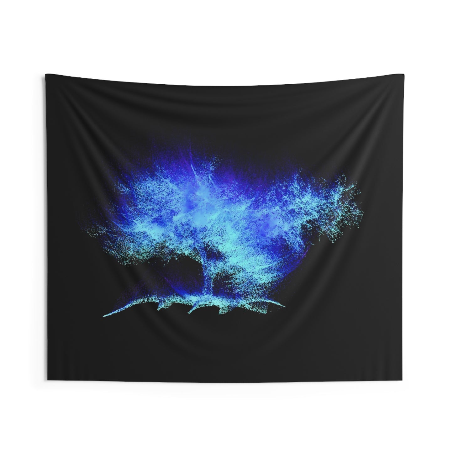 particle bonsai: time evaporation [fractal rotation] art tapestry ii