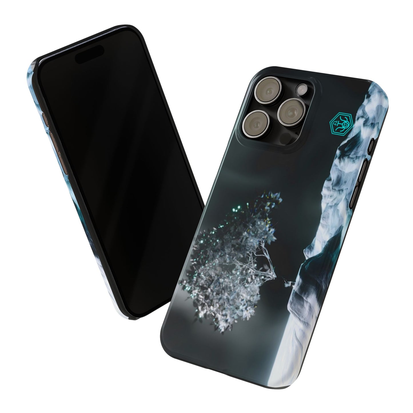 leaves of glass [stoic vortex] iPhone case ii