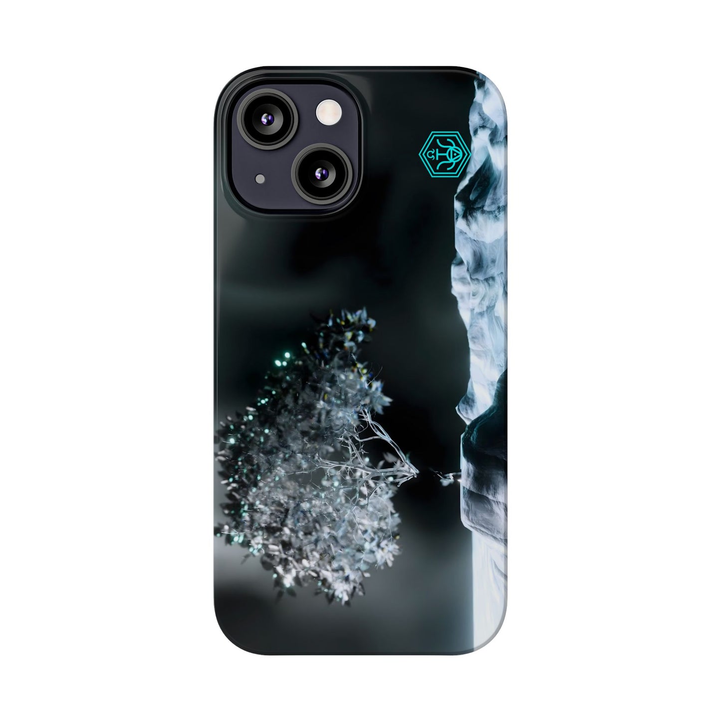 leaves of glass [stoic vortex] iPhone case ii