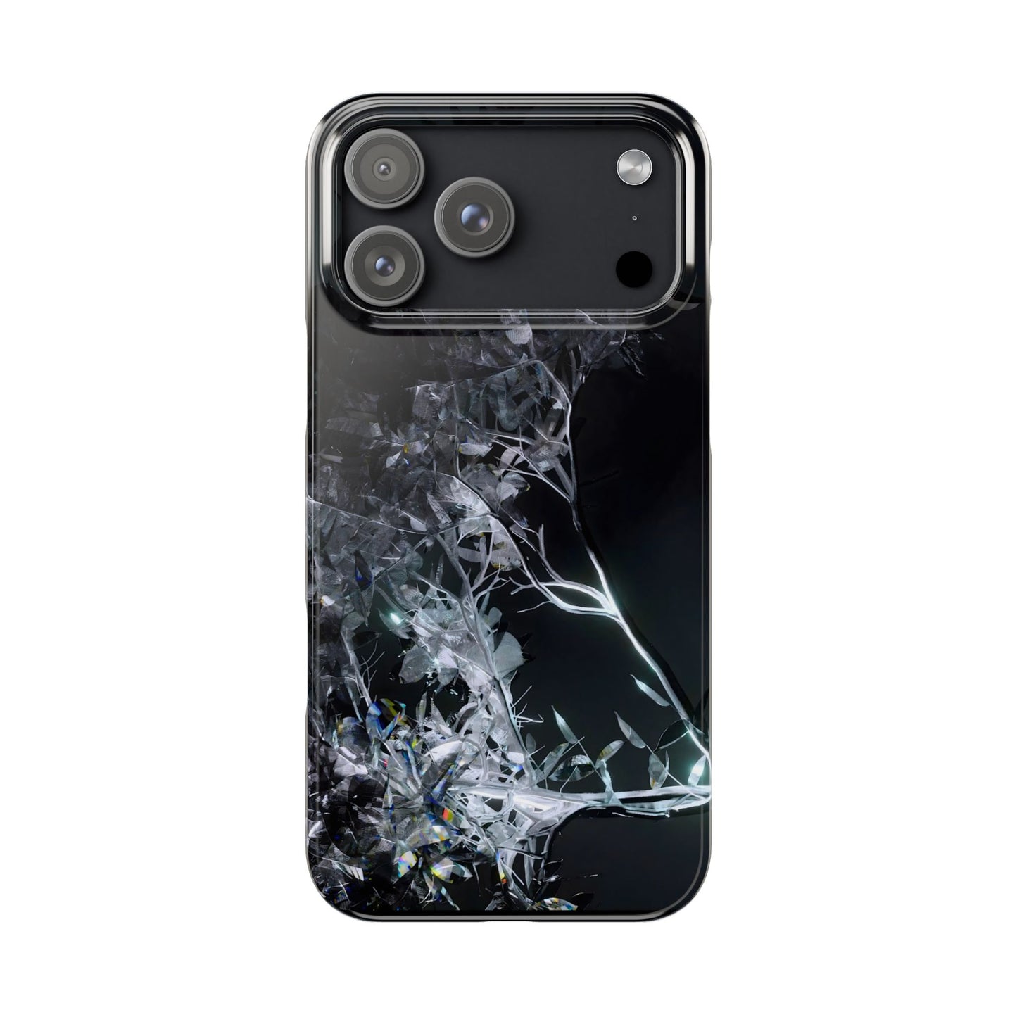 leaves of glass [midnight simulation] iPhone case ii