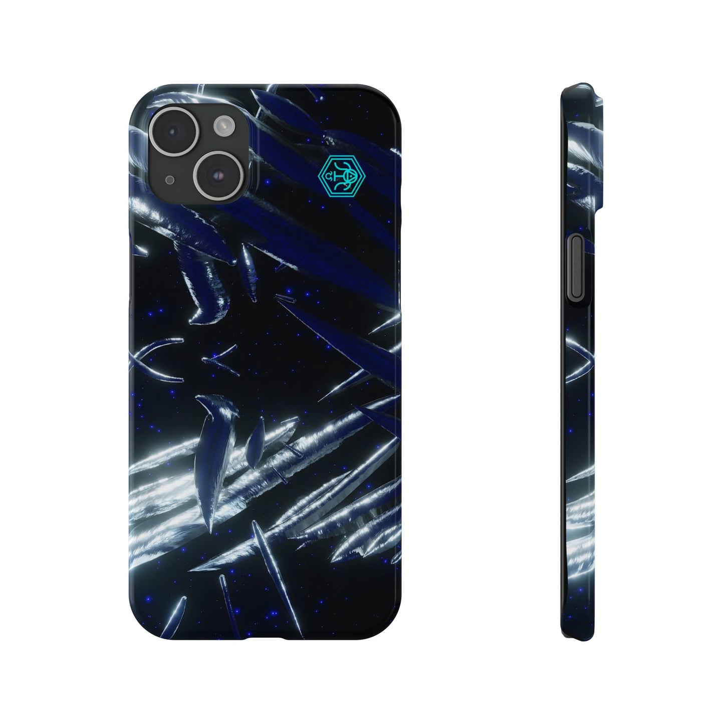 shadow totem [cosmic helix] iPhone case