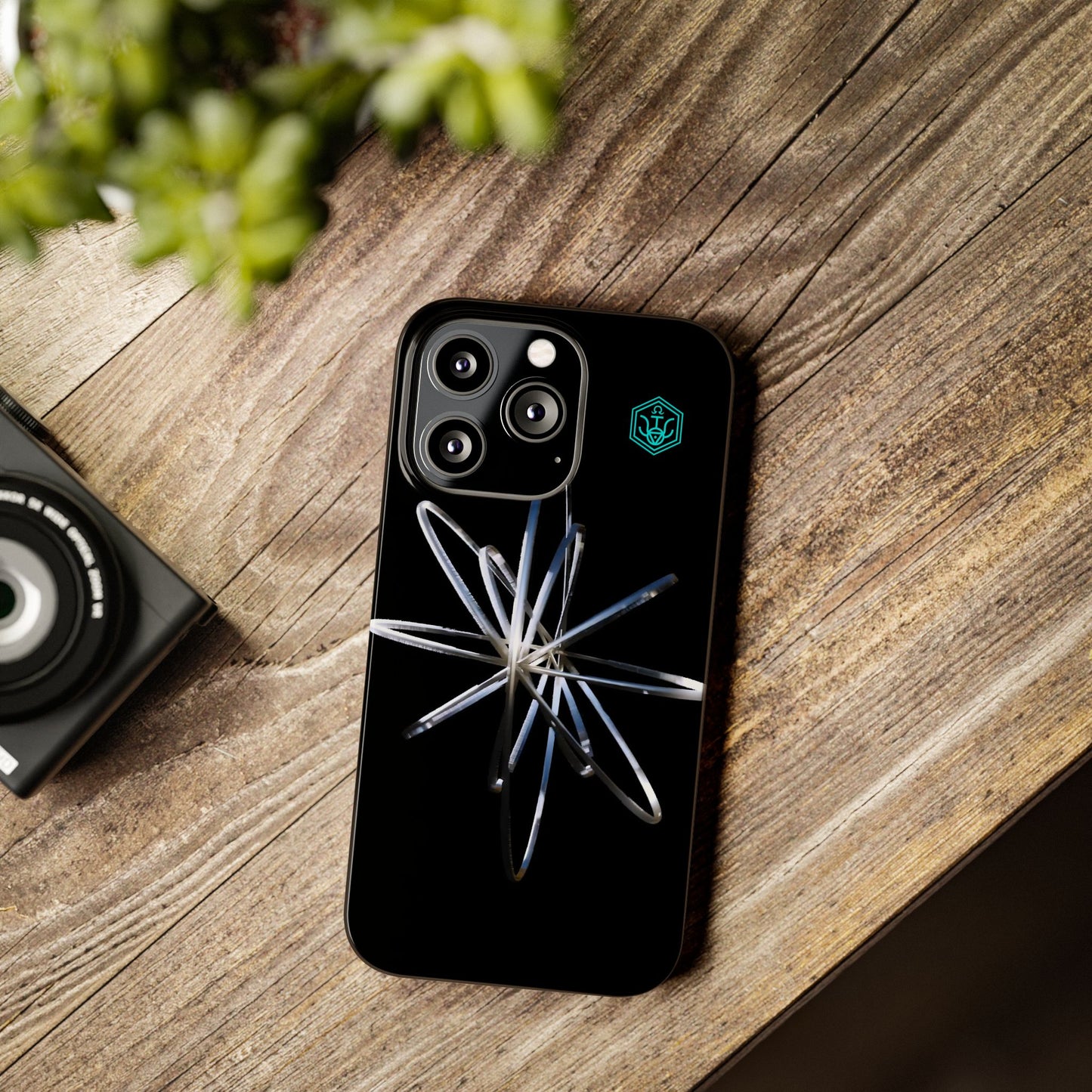 silver rings [ancient gyro relic] iPhone case