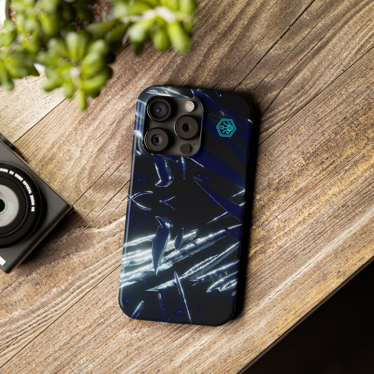 shadow totem [cosmic helix] iPhone case