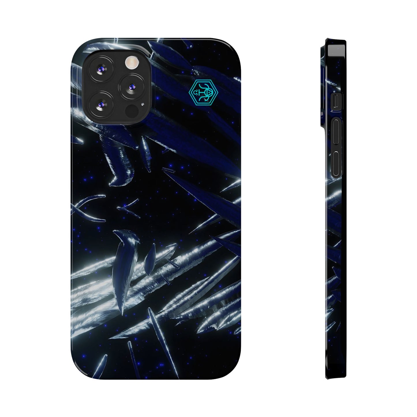 shadow totem [cosmic helix] iPhone case