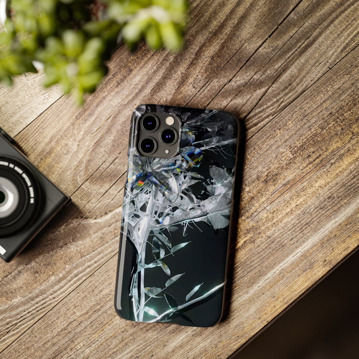 leaves of glass [midnight simulation] iPhone case i