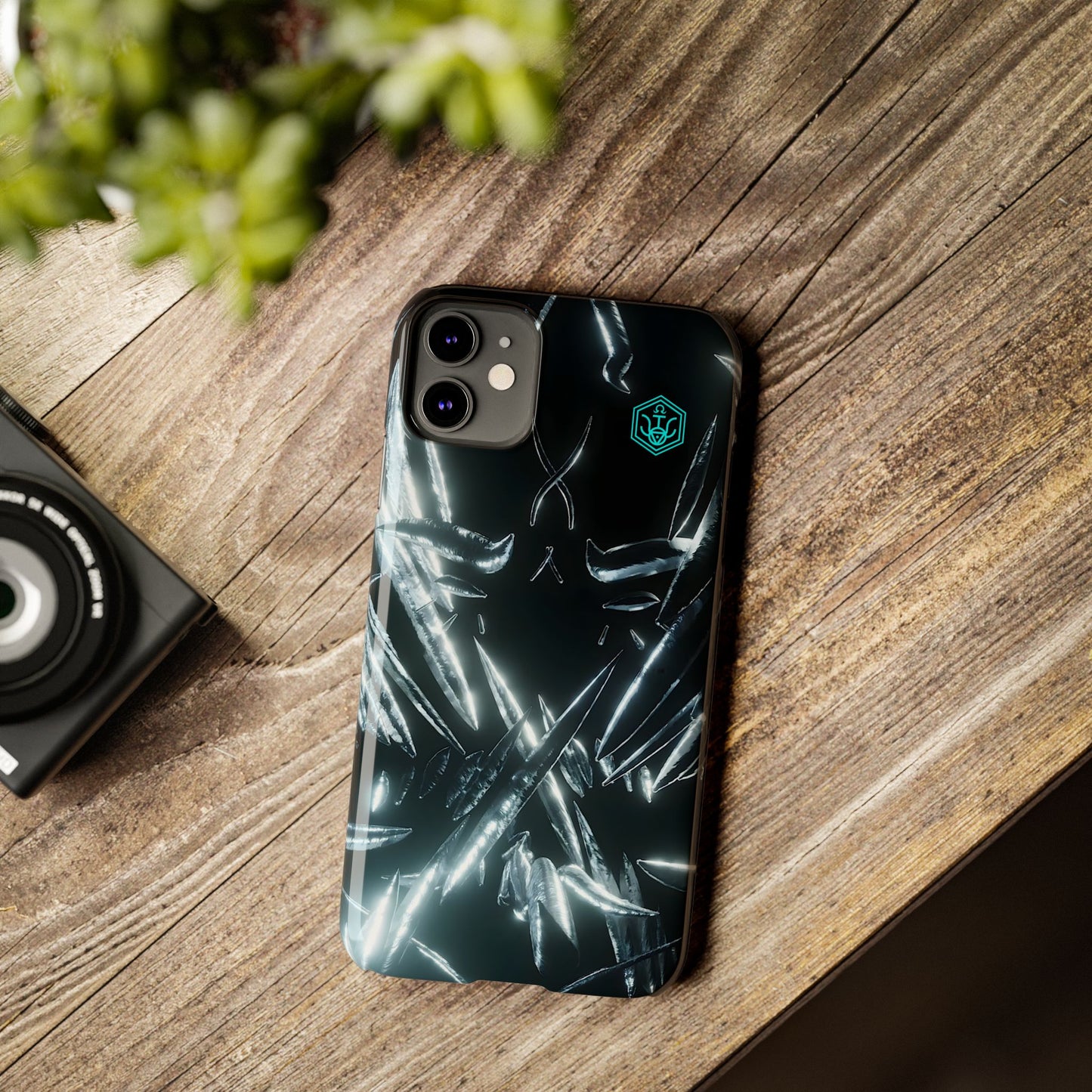 shadow totem [dark shimmer] iPhone case ii